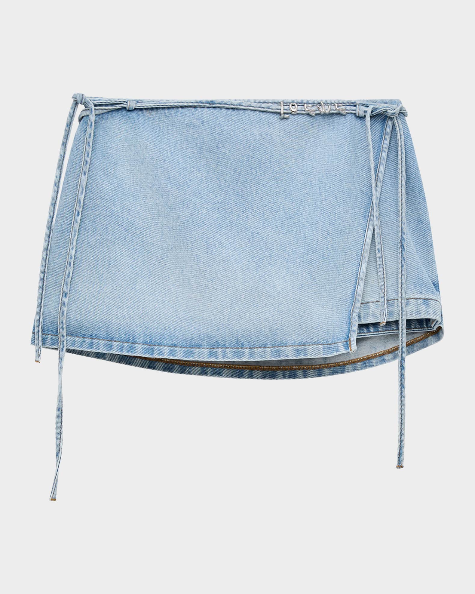★美品★希少★最終値下★LOEWEロエベショートパンツPaula's Ibiza Loewe x Paula's Ibiza Jean Skort | Neiman Marcus