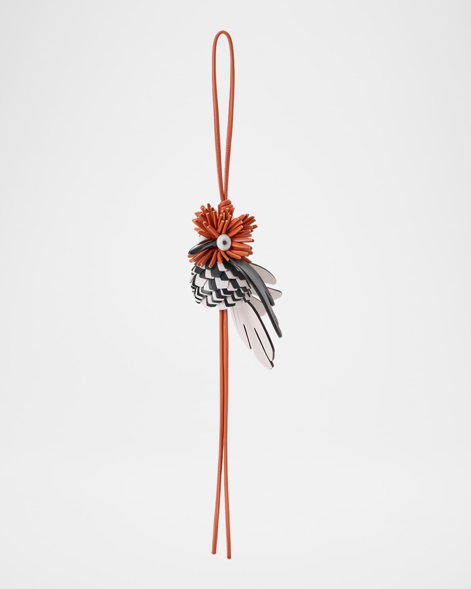 Ib イヴ バッグチャーム イヴ＆バラ Loewe x Paula's Ibiza Hoopoe Bird Bag Charm | Neiman Marcus