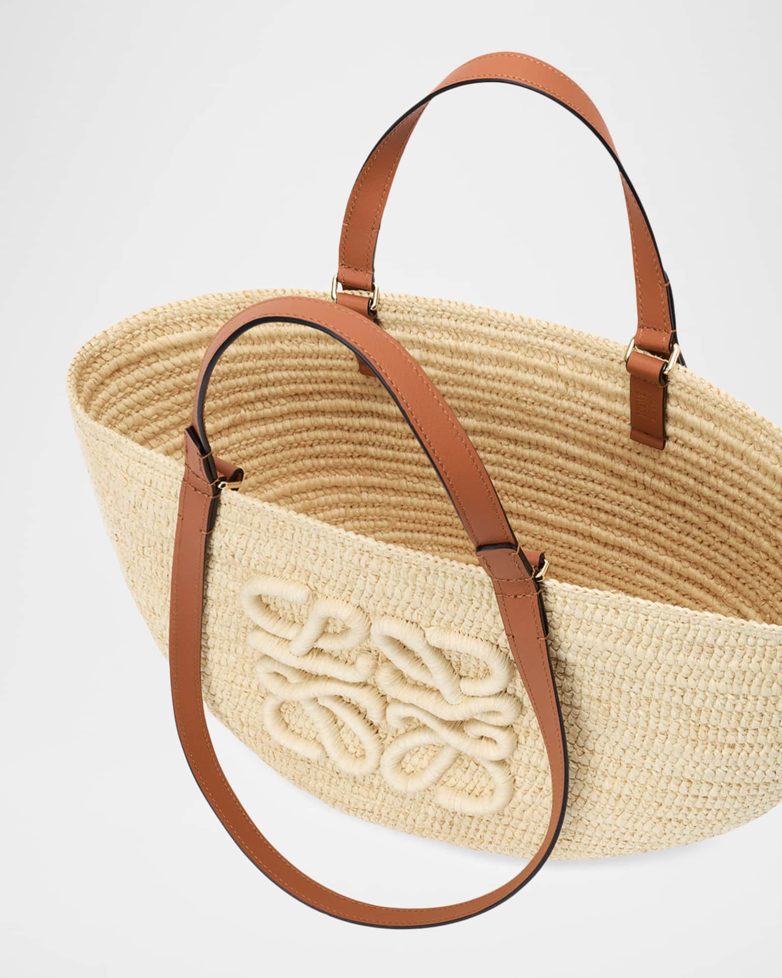 Loewe x Paula's Ibiza Extra Large Eclipse Basket Bag in Raffia and