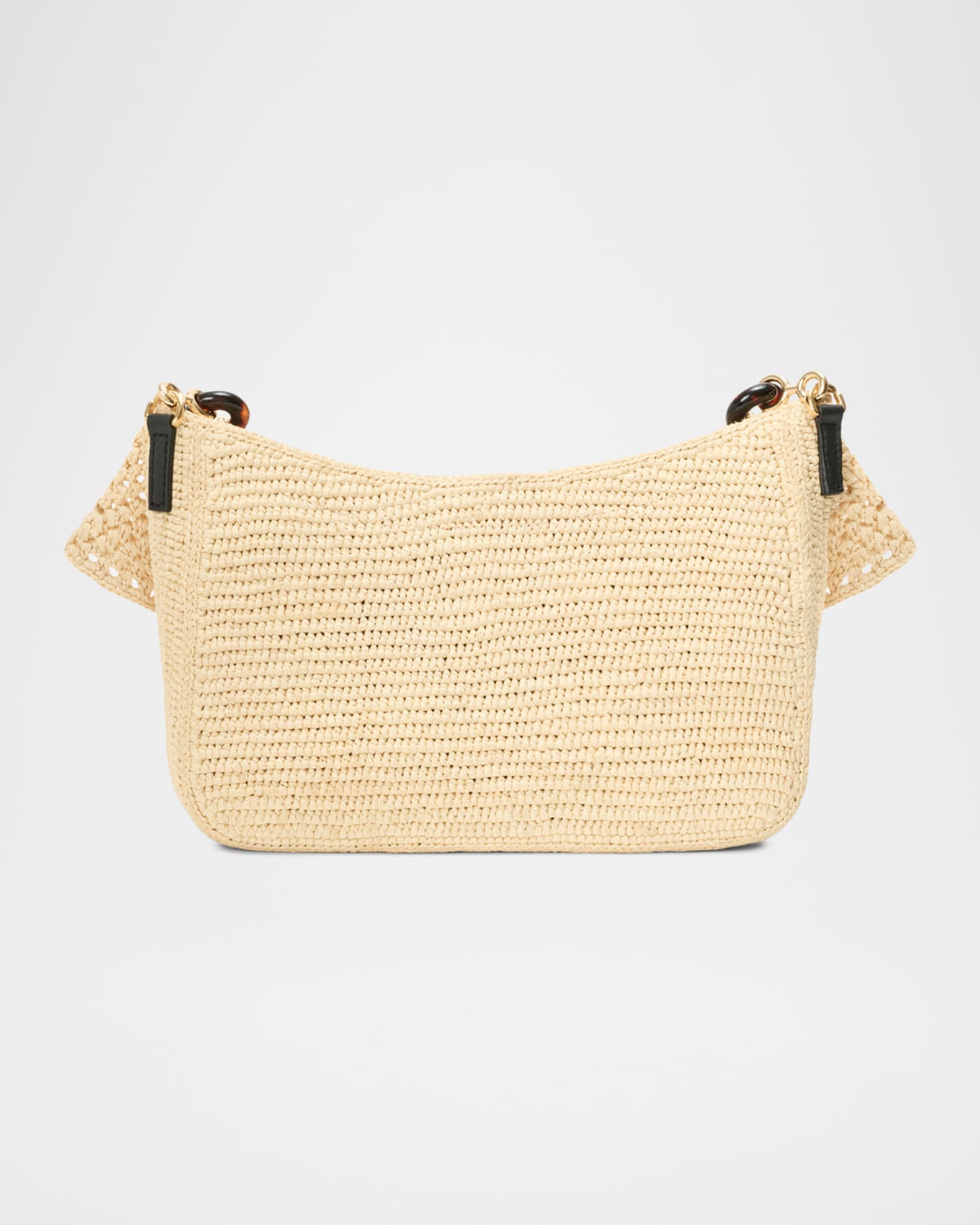 Loewe x Paula's Ibiza Ola Medium Bag in Raffia | Neiman Marcus