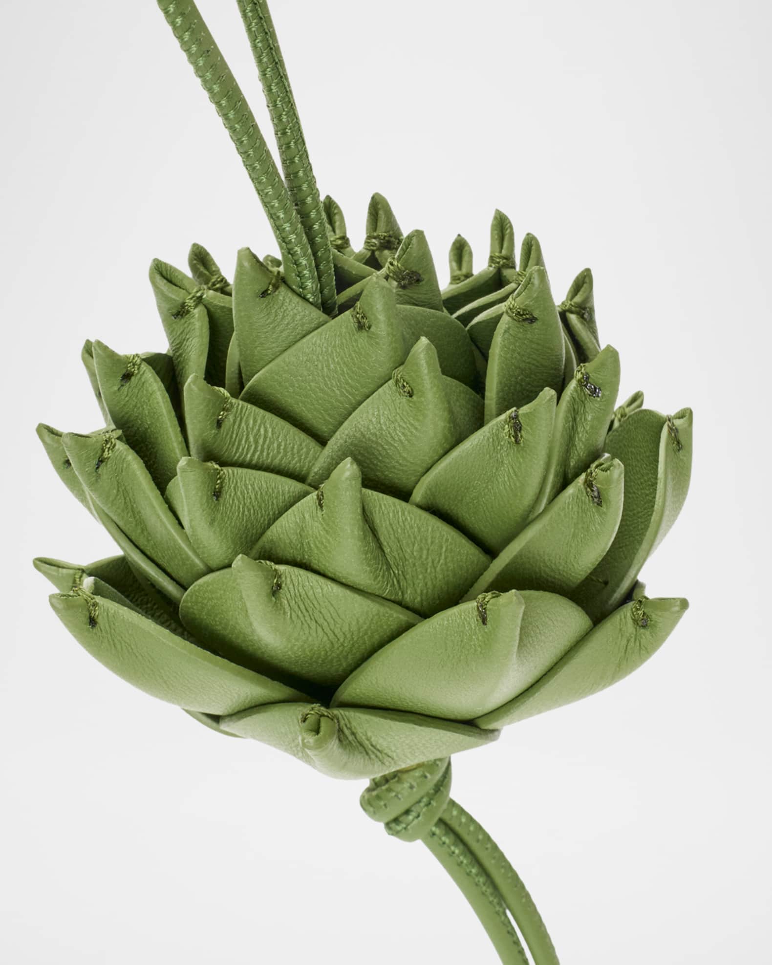 Loewe x Paula's Ibiza Leather Artichoke Bag Charm | Neiman Marcus