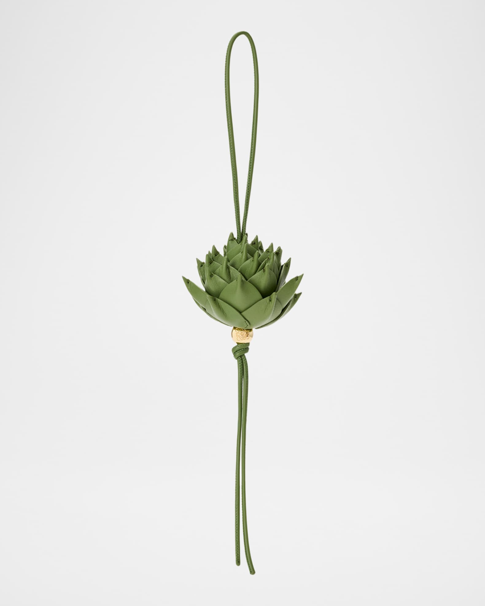 Loewe x Paula's Ibiza Leather Artichoke Bag Charm | Neiman Marcus