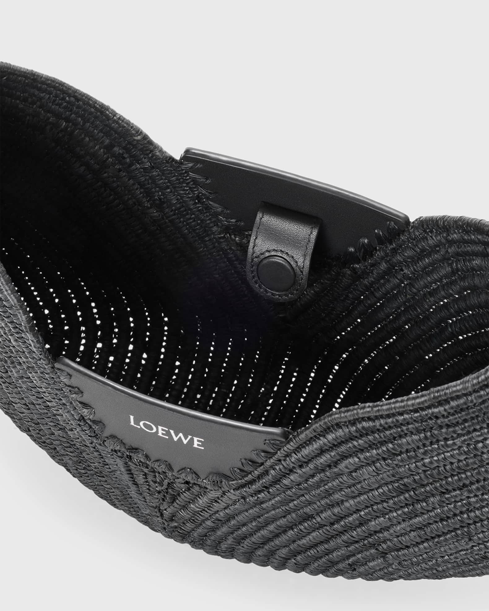 Loewe x Paula's Ibiza Swing Raffia Shoulder Bag | Neiman Marcus