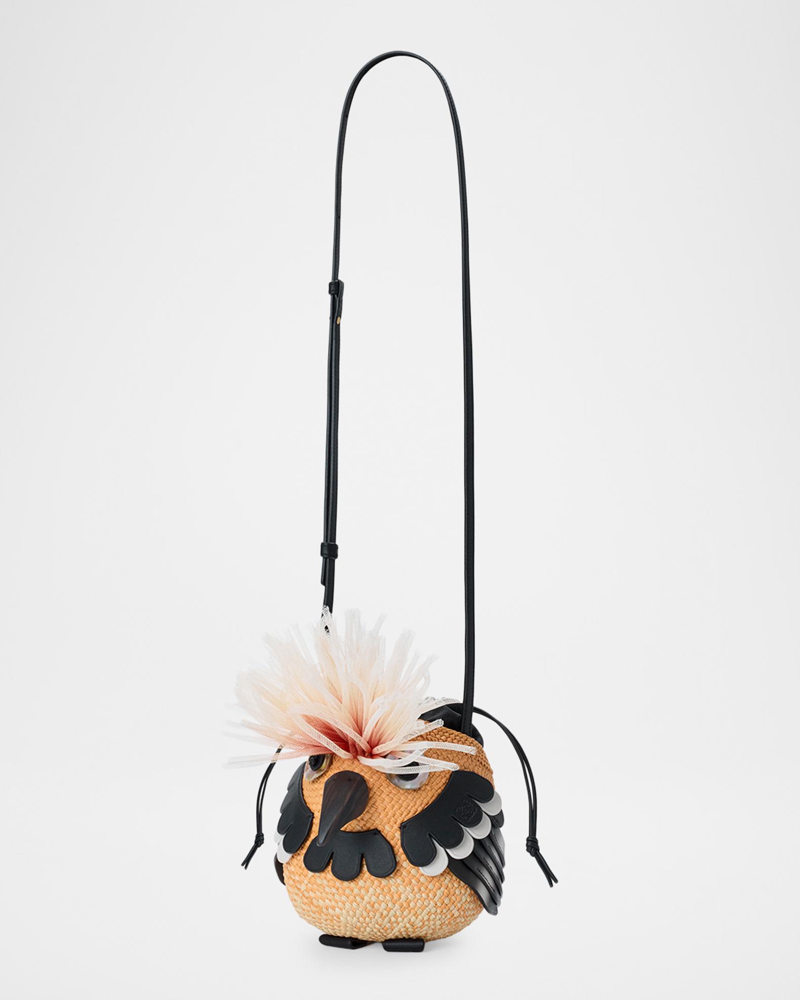 LOEWE x Paula's Ibiza Woven Bird Crossbody Bag | Neiman Marcus