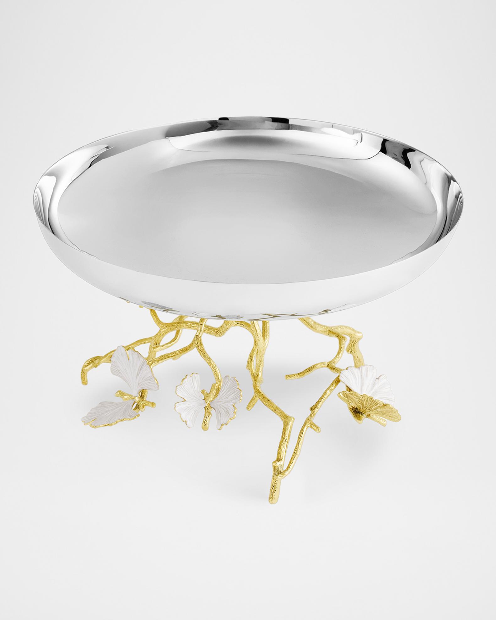 Michael Aram Butterfly Gingko Gold Fruit Bowl | Neiman Marcus