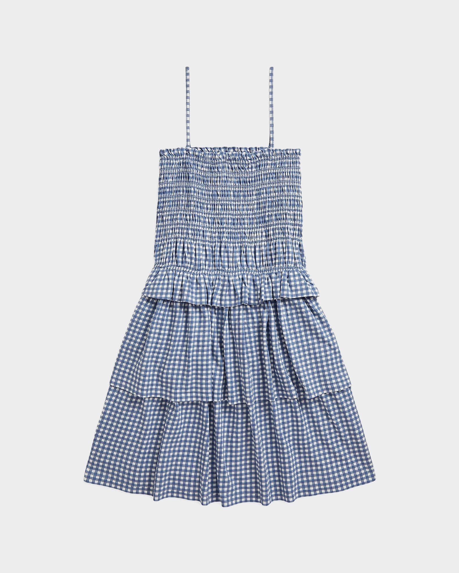 ralph lauren gingham shirt dress Lauren Ralph Lauren Striped Pleated Broadcloth Shirtdress Women's Dress Blue : 12, Cotton