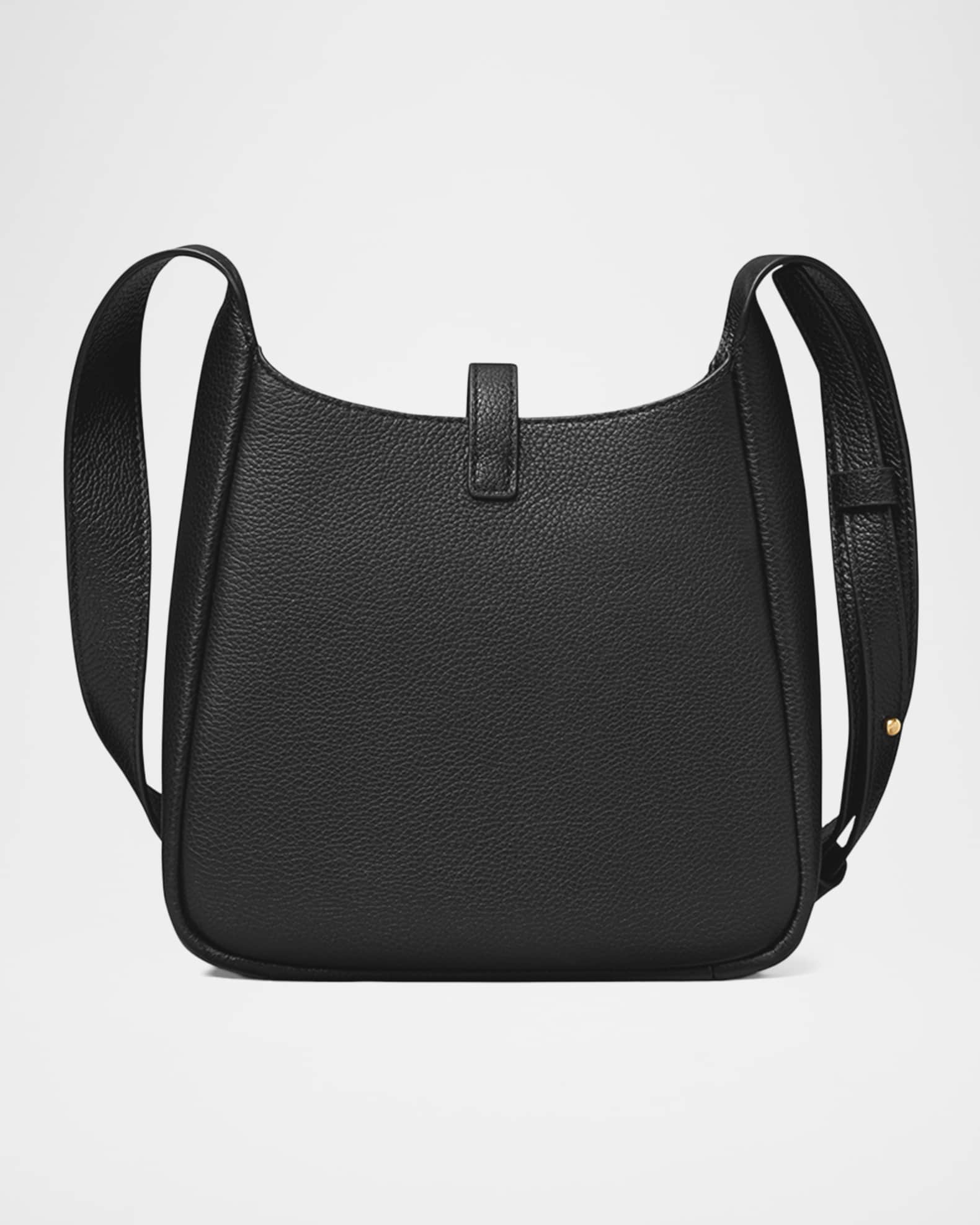 Tory Burch Miller Swing Medium Leather Crossbody Bag | Neiman Marcus