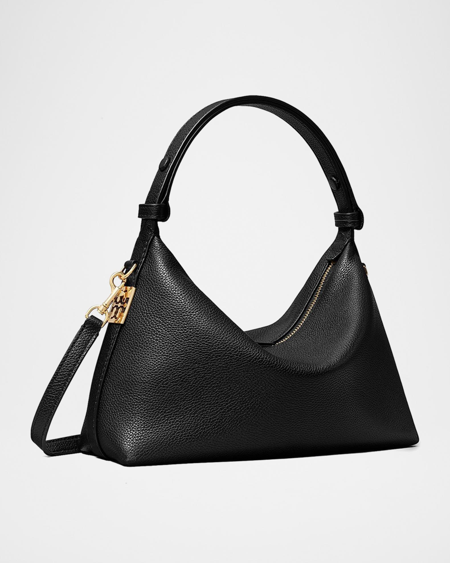 のんち様Tory Burch ショルダーバッグ ボーディングパスデザイン新品 Tory Burch Mellow Pebble Leather Shoulder Bag | Neiman Marcus