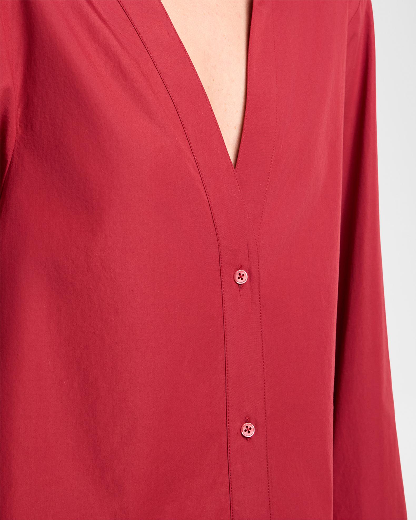 TWP Deep V Relaxed Shirt | Neiman Marcus