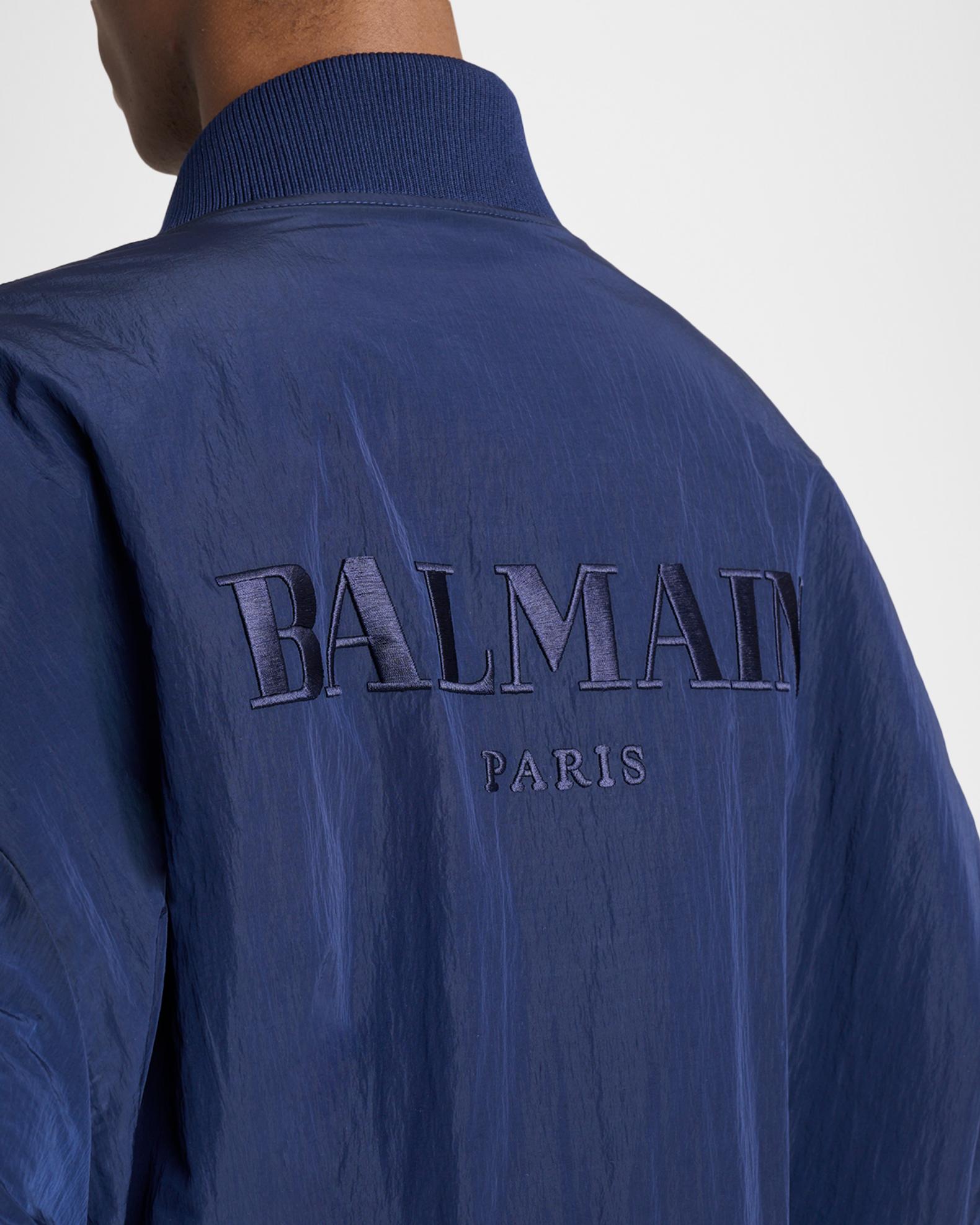 Balmain Men's Vintage Embroidered Bomber Jacket | Neiman Marcus