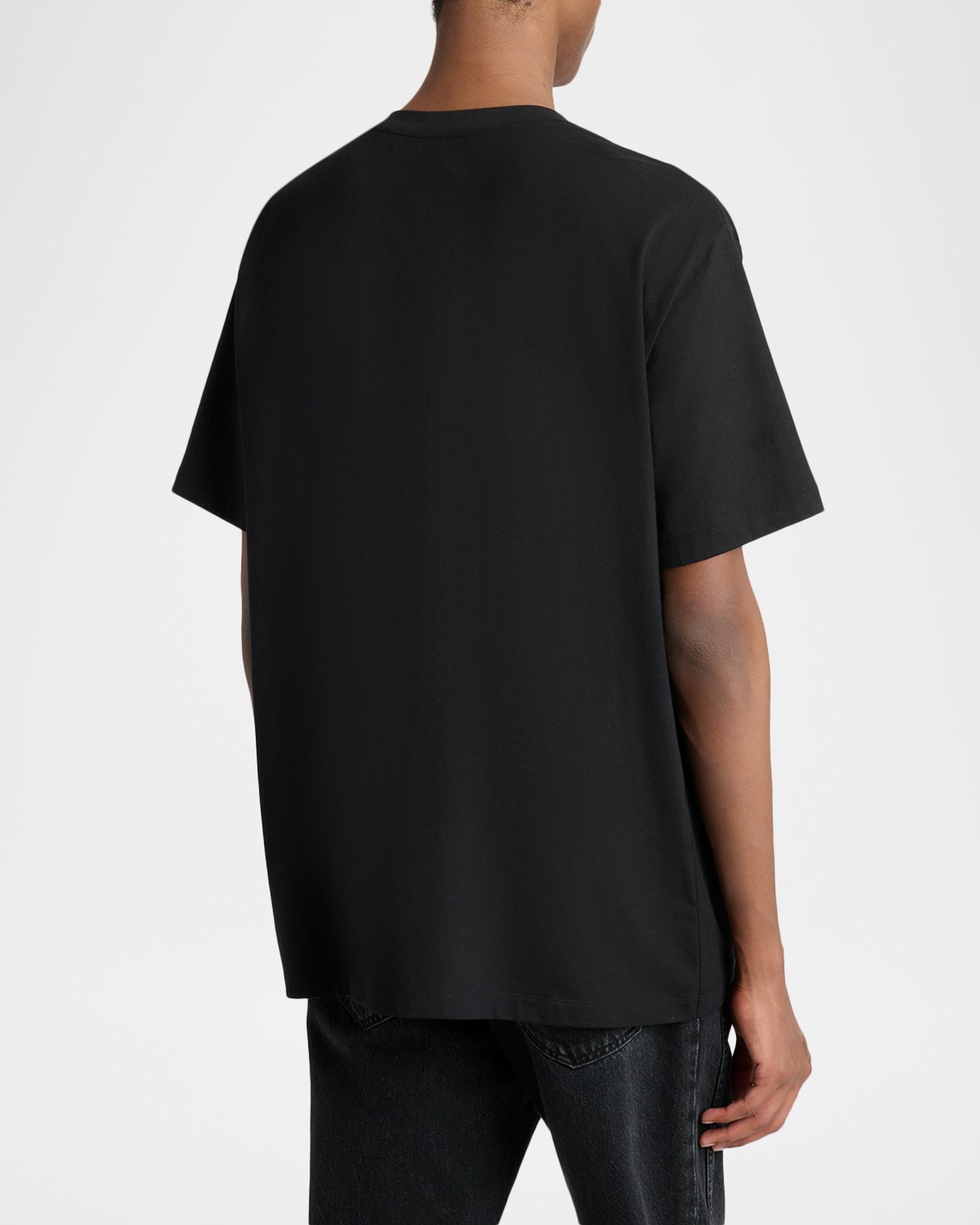 Balmain Men's Crystal Vintage Logo Crewneck T-Shirt | Neiman Marcus