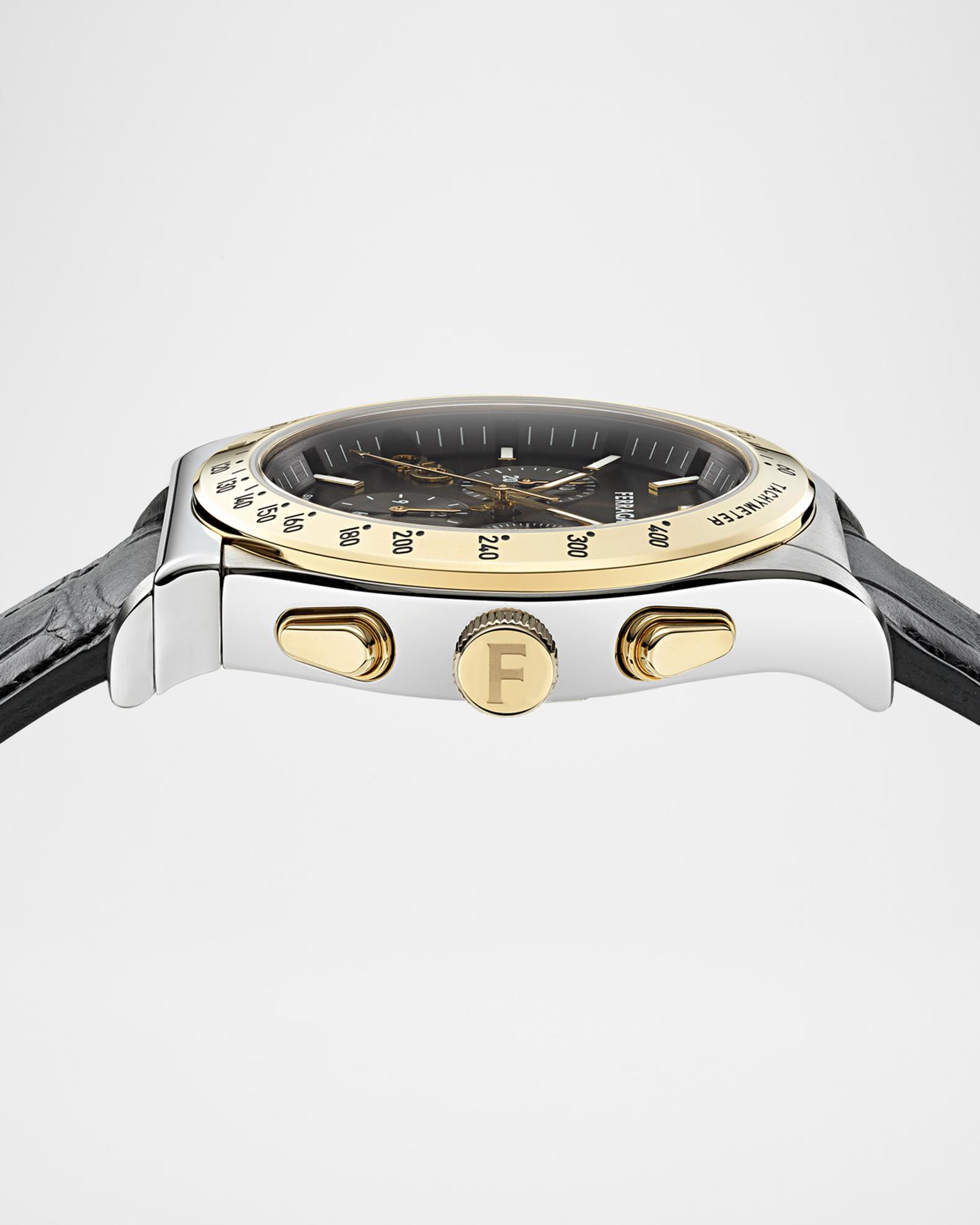 FERRAGAMO Men's Ferragamo 1927 Leather-Strap Chronograph Watch
