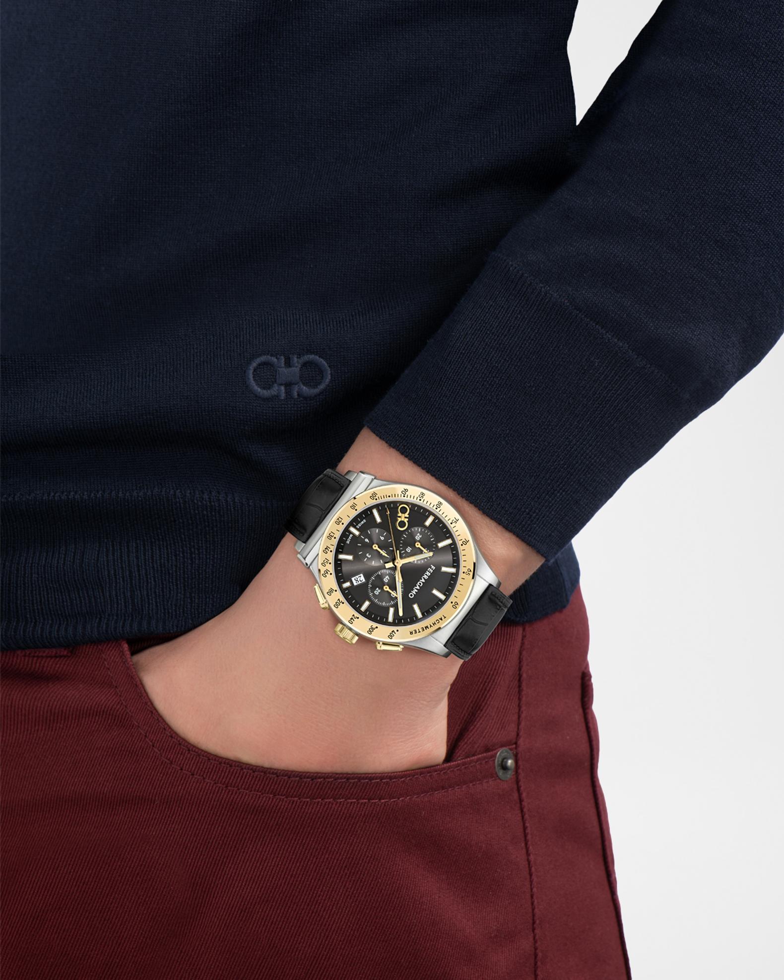 Ferragamo 1927 Chrono Leather Watch 1927 Chrono watch - Men | Ferragamo main image 2
