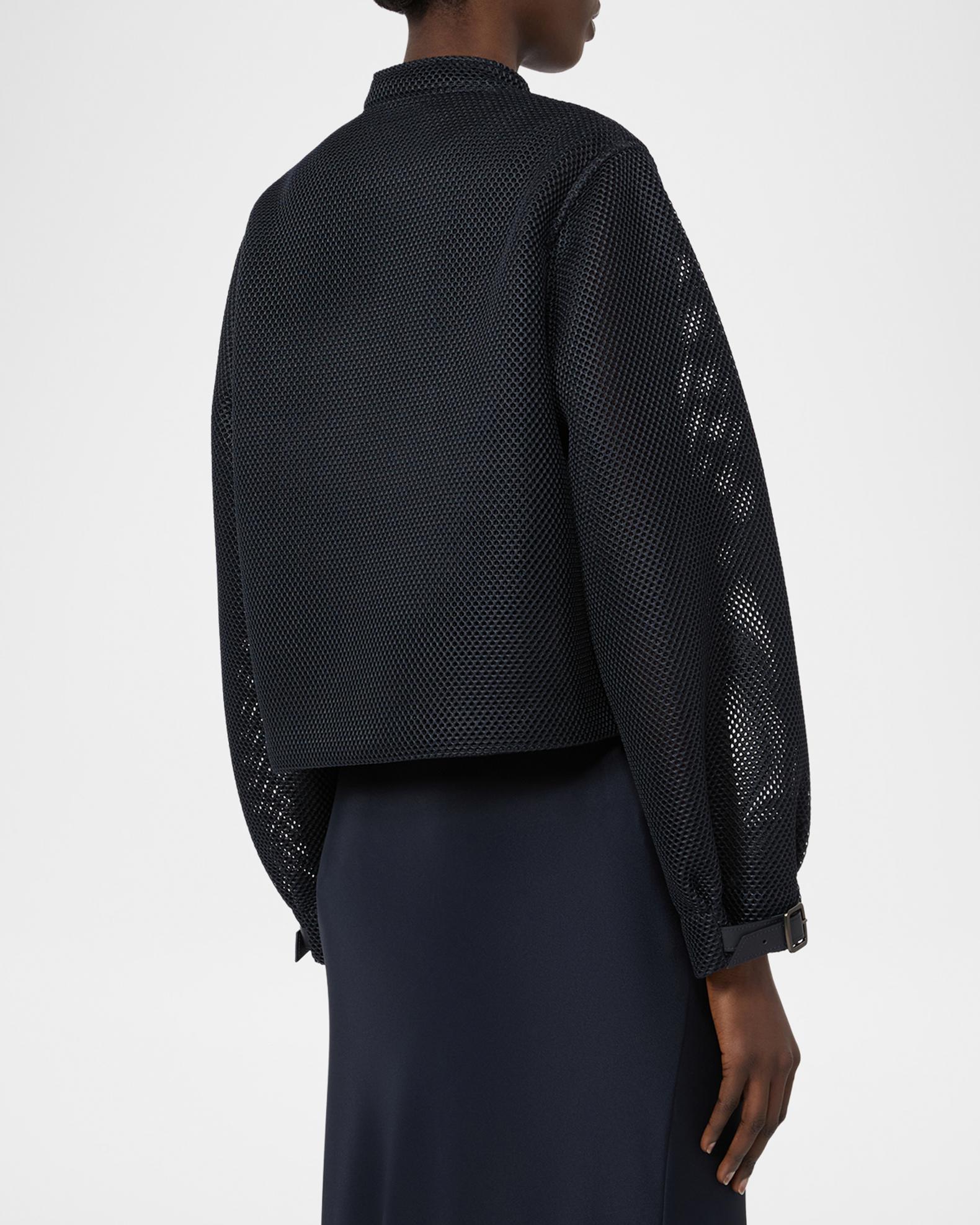Max Mara Mesh Zip Jacket | Neiman Marcus