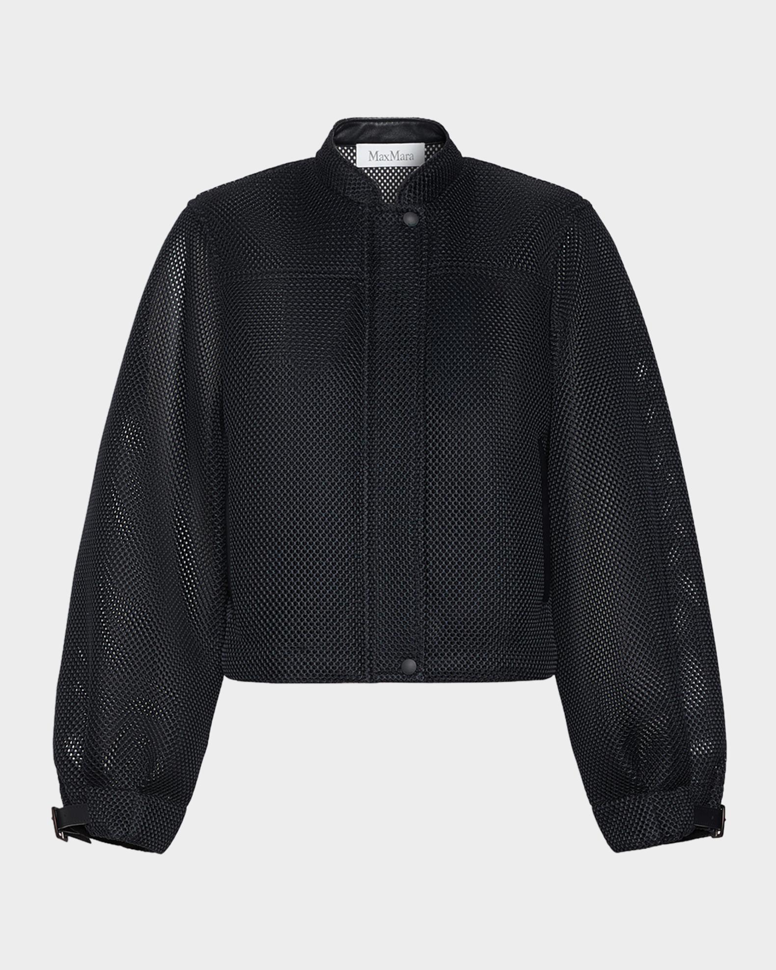 Max Mara Mesh Zip Jacket | Neiman Marcus