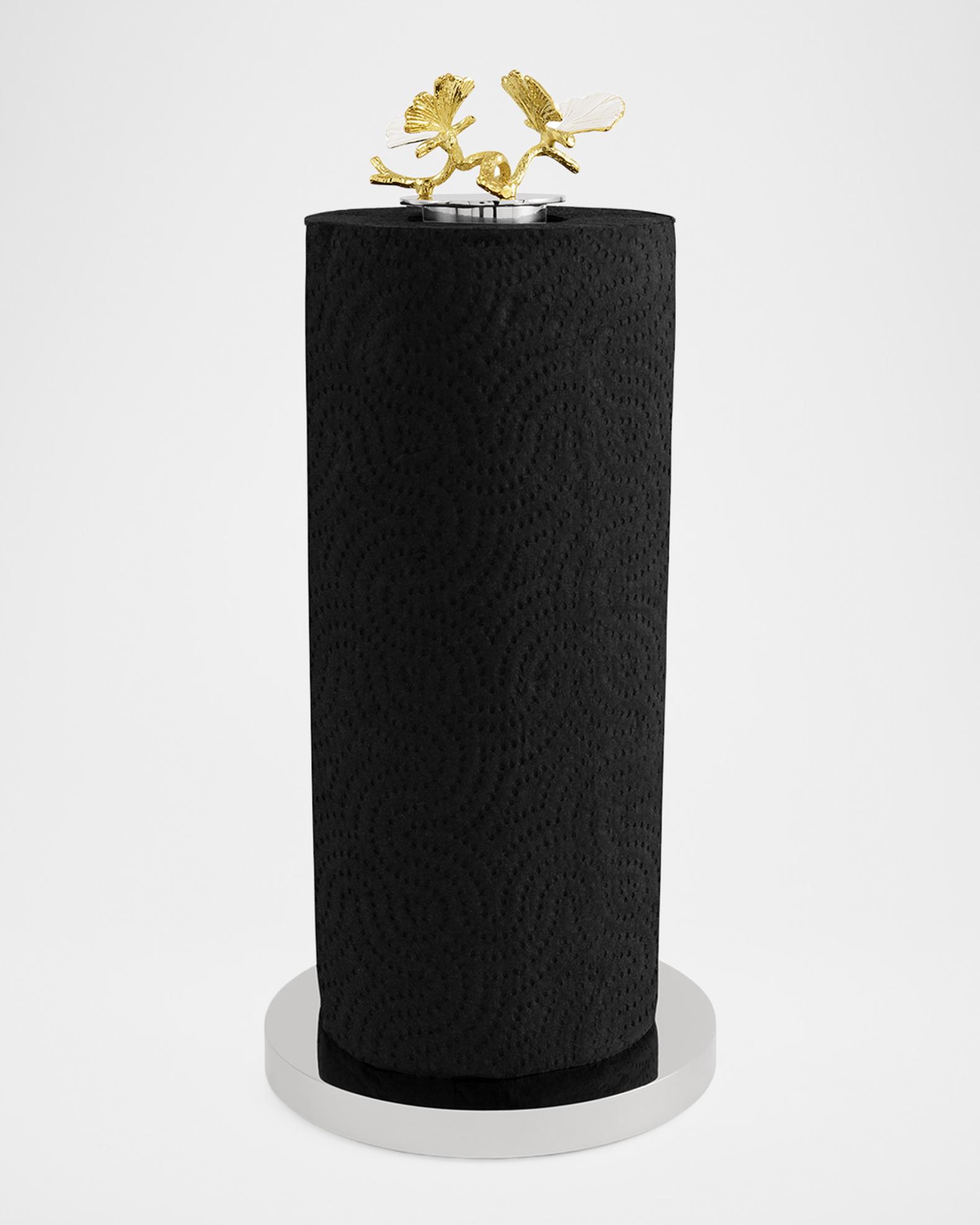 Michael Aram Butterfly Gingko Gold Paper Towel Holder | Neiman Marcus