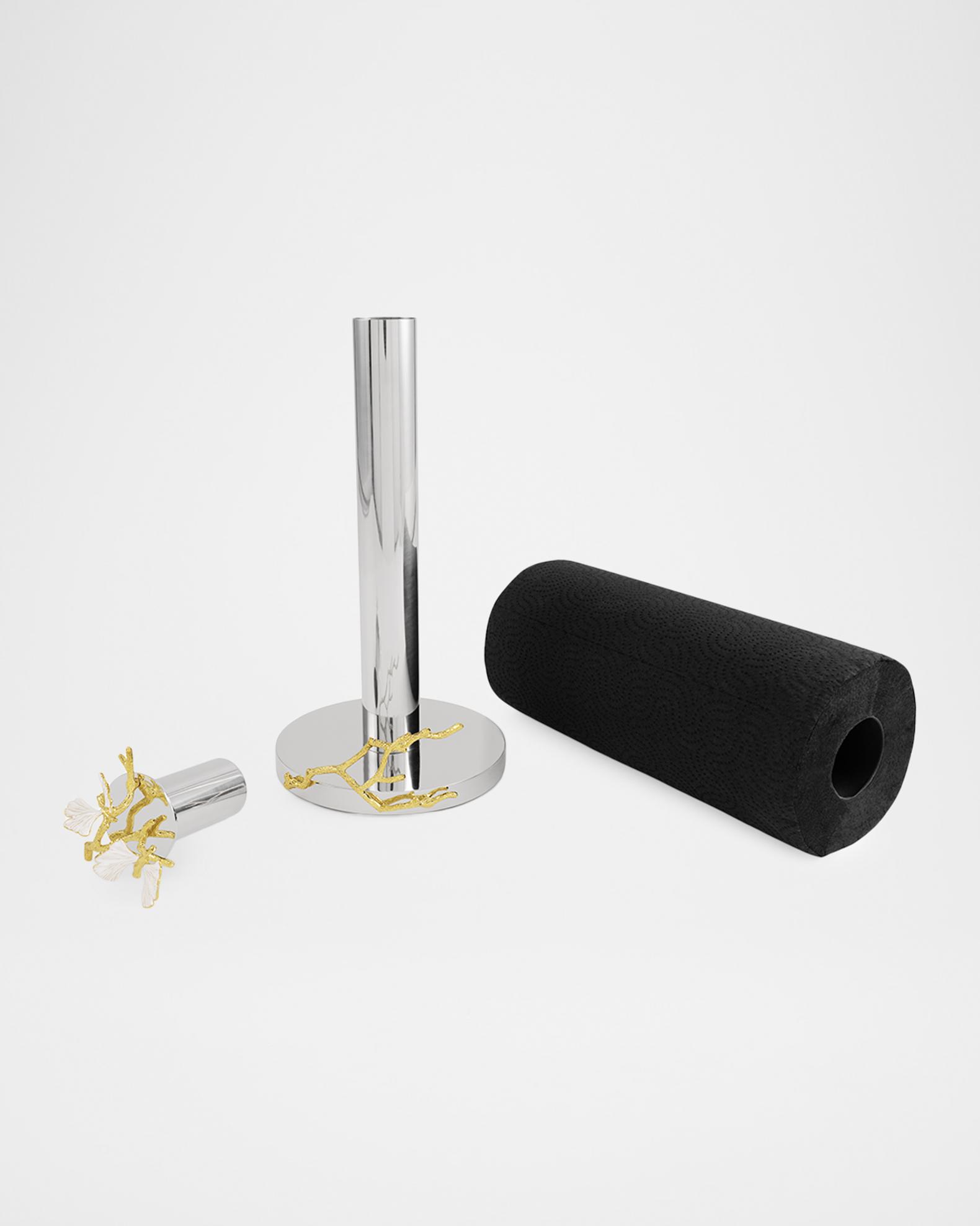 Michael Aram Butterfly Gingko Gold Paper Towel Holder | Neiman Marcus