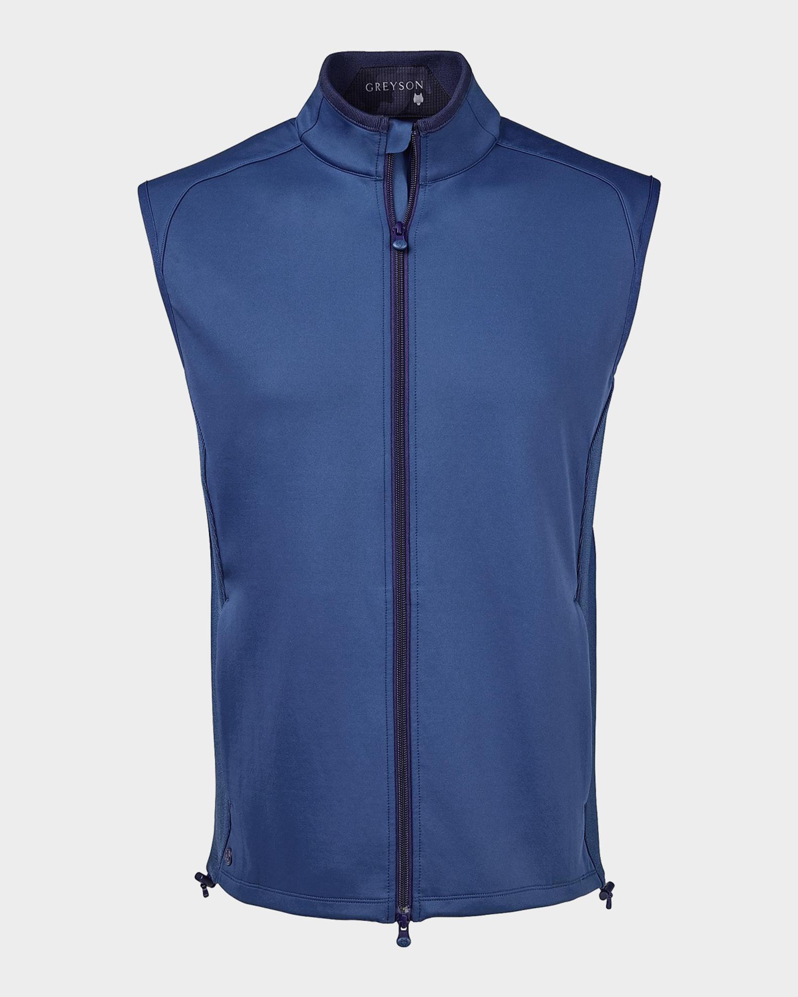 SONIA CARRASCO ベスト ジレ ネイビー S Greyson Men's Sequoia Midweight Performance Vest | Neiman Marcus