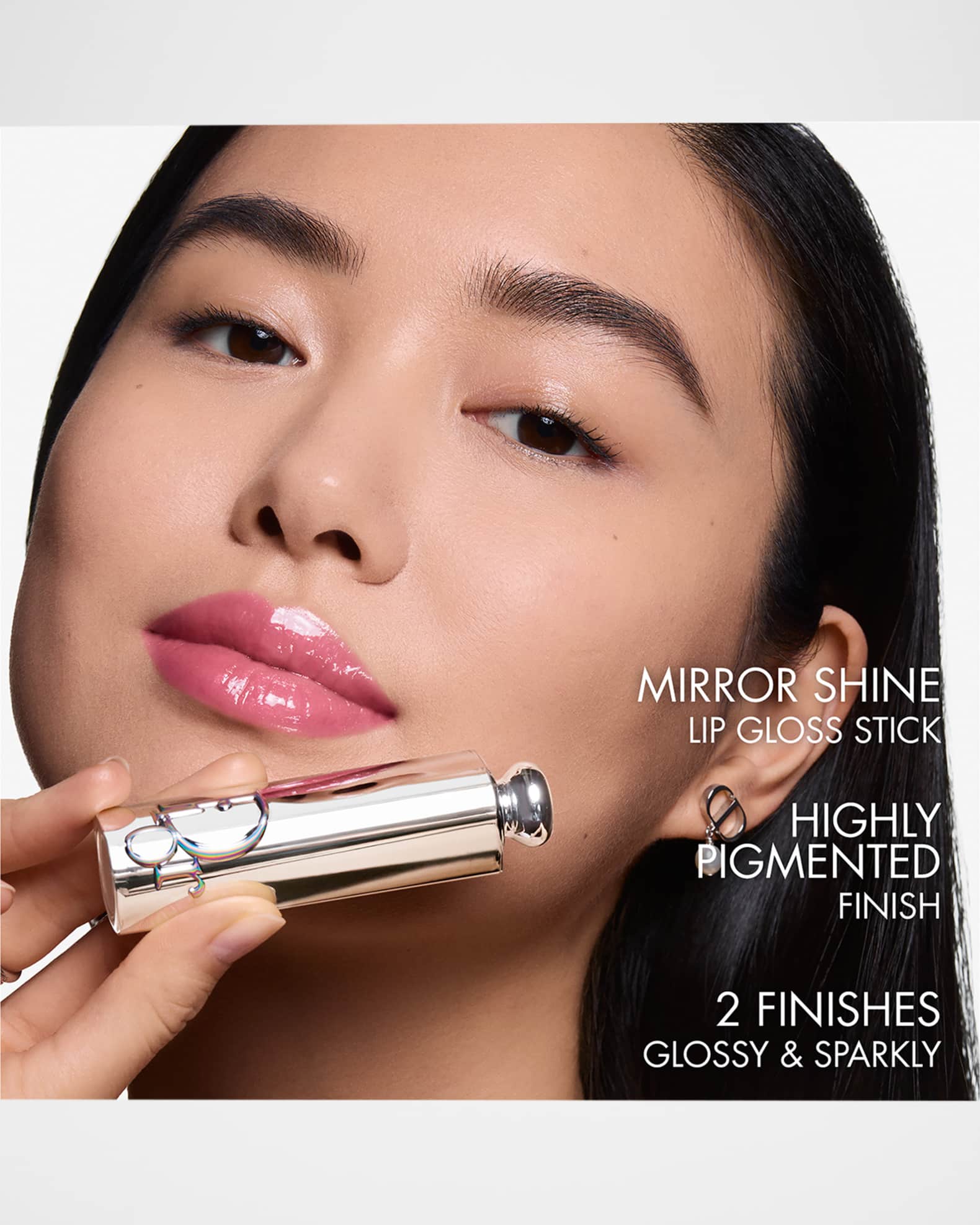 クリスチャンディオール Dior Addict Glass Lipstick - 306 Rose Charms | Neiman Marcus