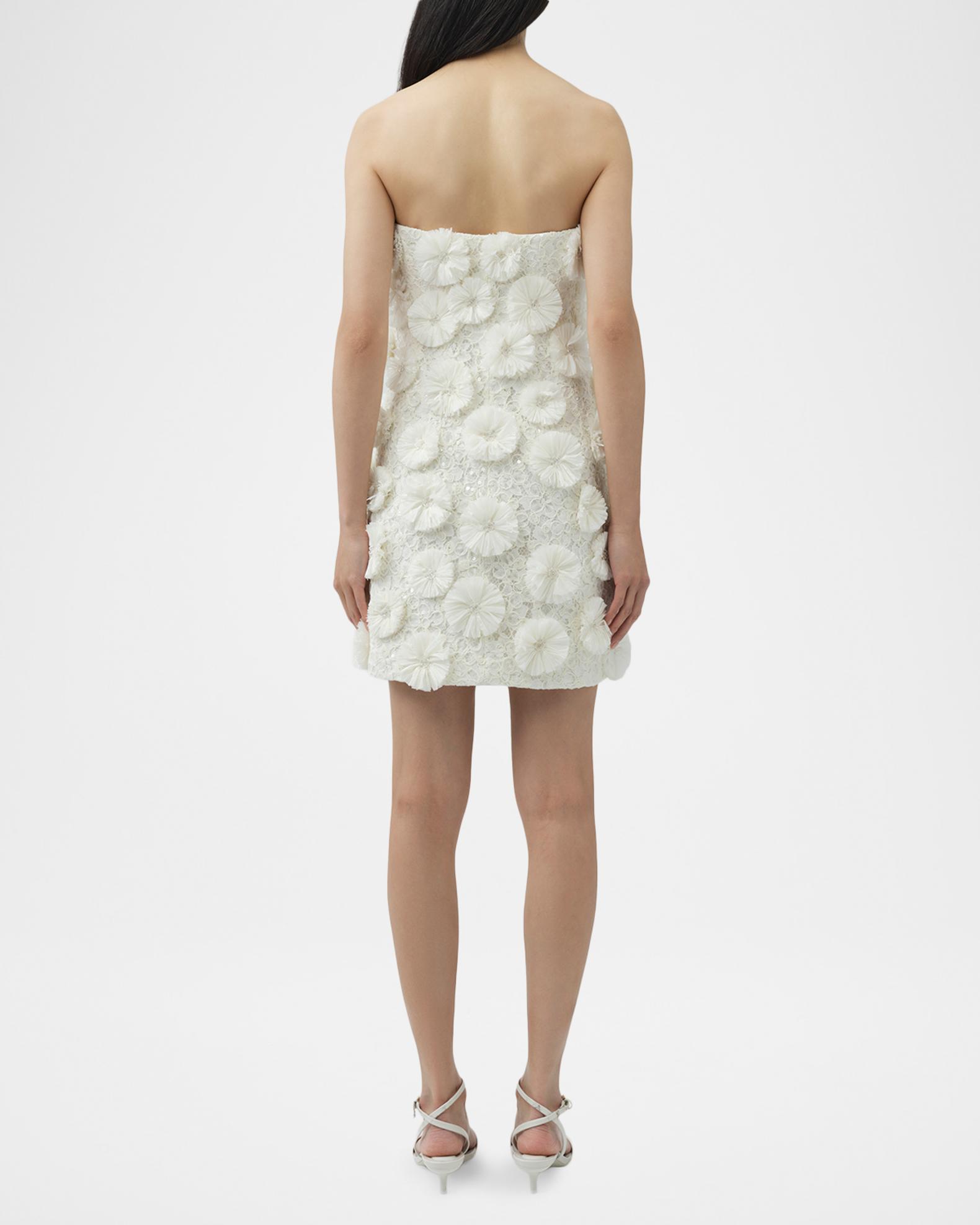 SIMKHAI Holland Floral Strapless Mini Dress | Neiman Marcus