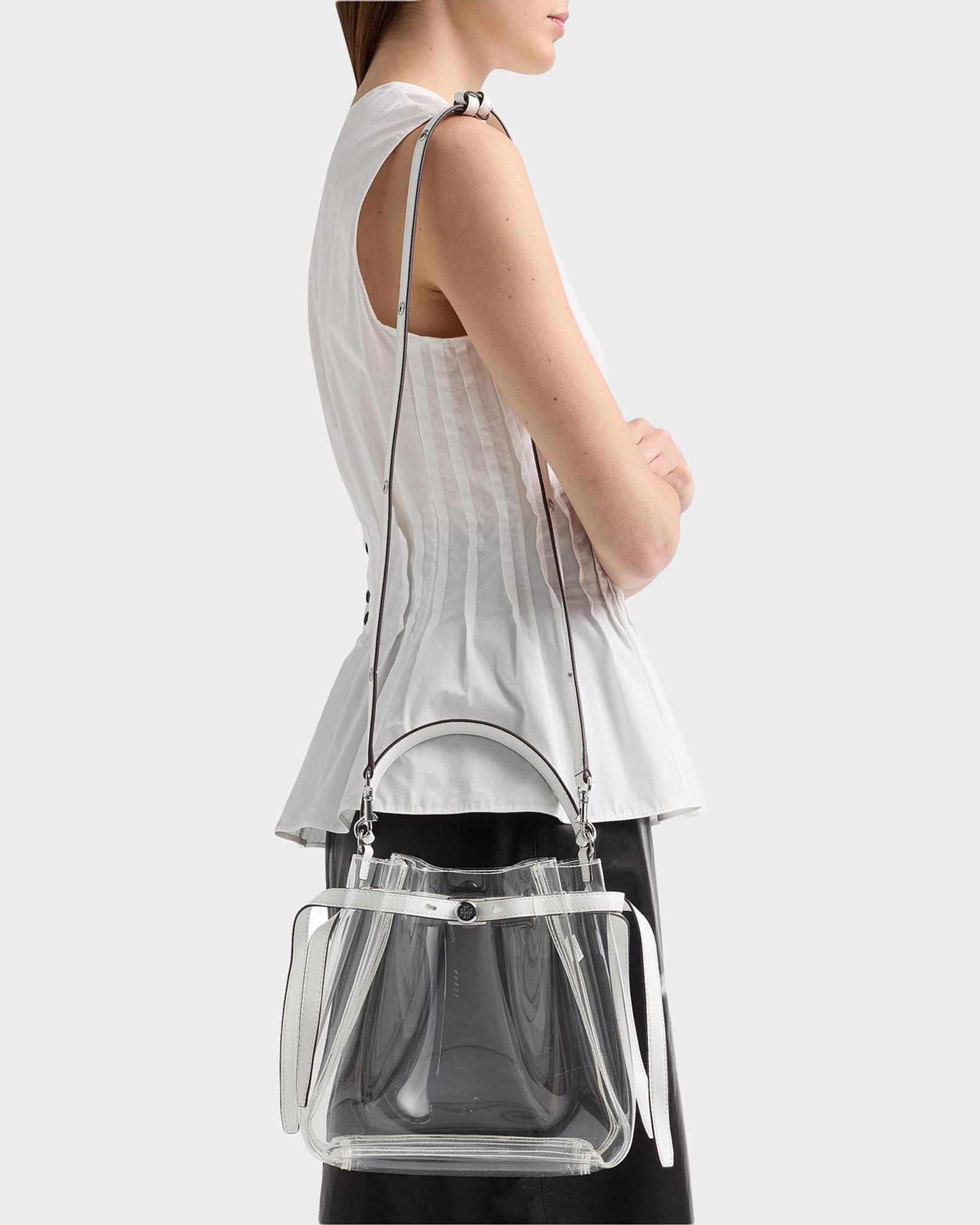 Tory Burch Clear Bucket Bag | Neiman Marcus