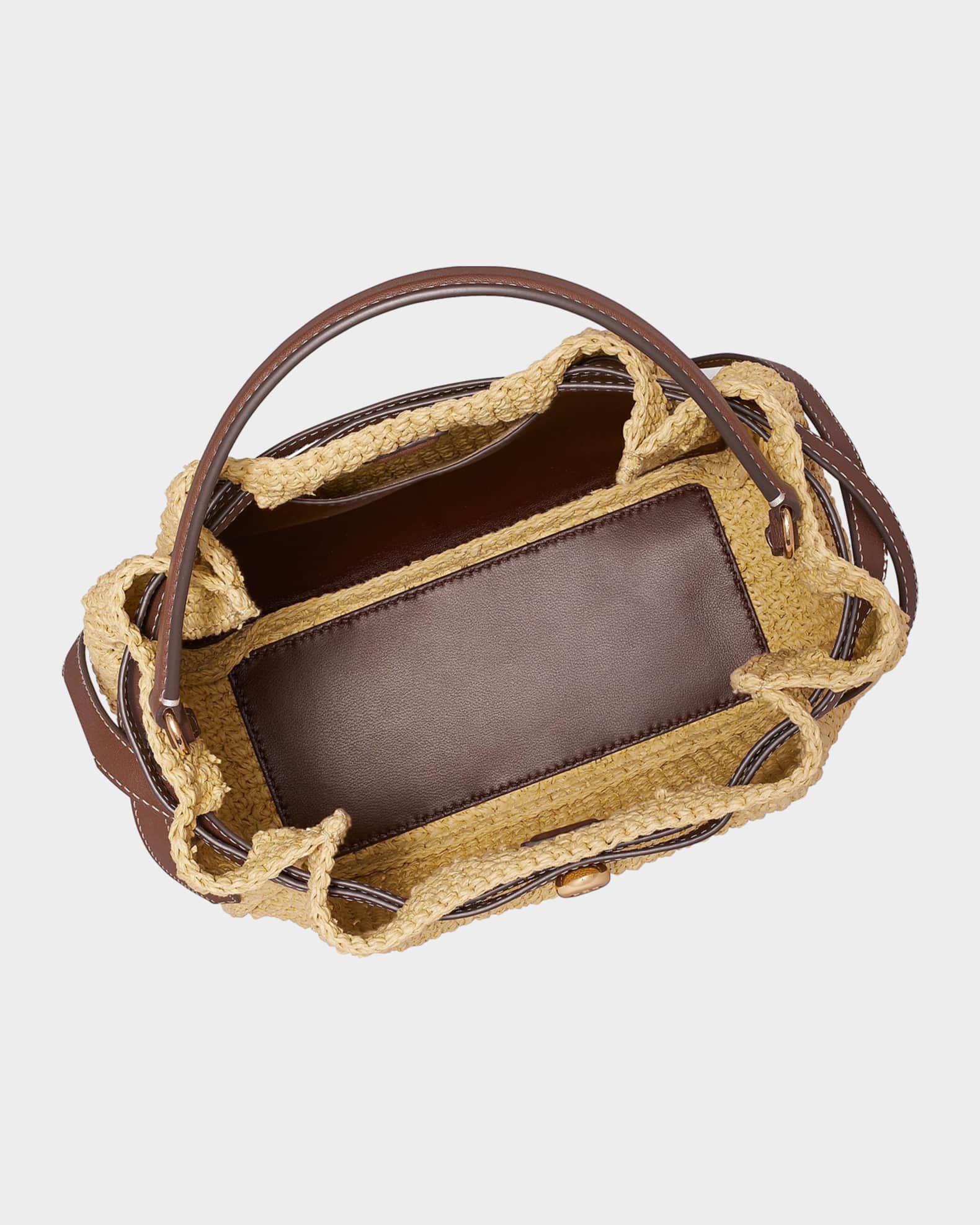 新品 Tory Burch ROMY BUCKET BAG トリーバーチ Tory Burch Romy Straw Bucket Bag | Neiman Marcus