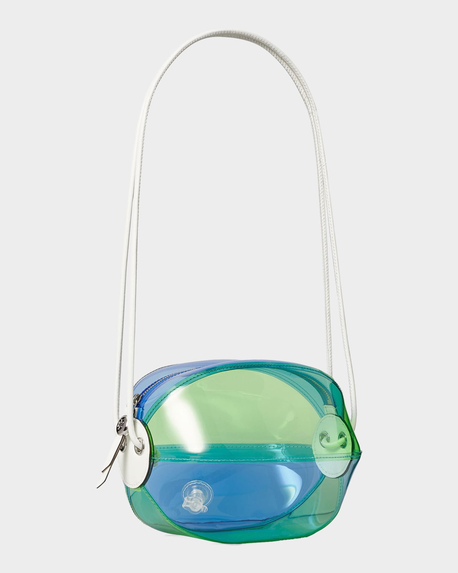 Tory Burch Beach Ball Colorblocked Shoulder Bag | Neiman Marcus
