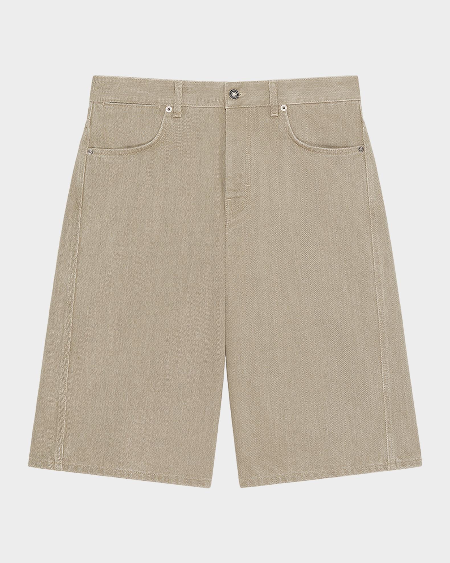 Givenchy Men's Couture Seam Chino Bermuda Shorts | Neiman Marcus