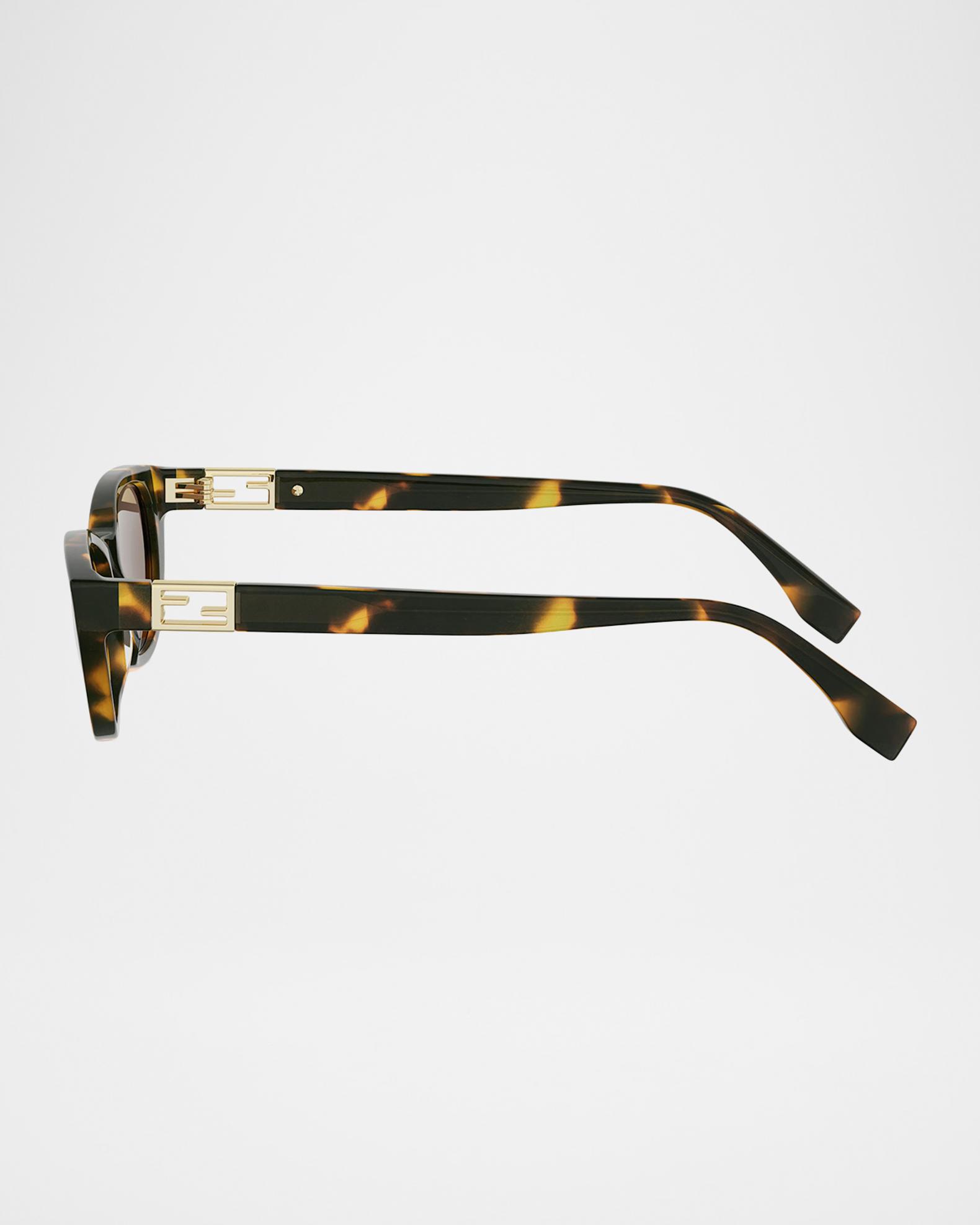 SUPER RARE! FENDI Cat eye style Sunglasses Oversized Spelled Out Fendi Oversized F Logo Acetate Cat-Eye Sunglasses | Neiman  main image 2