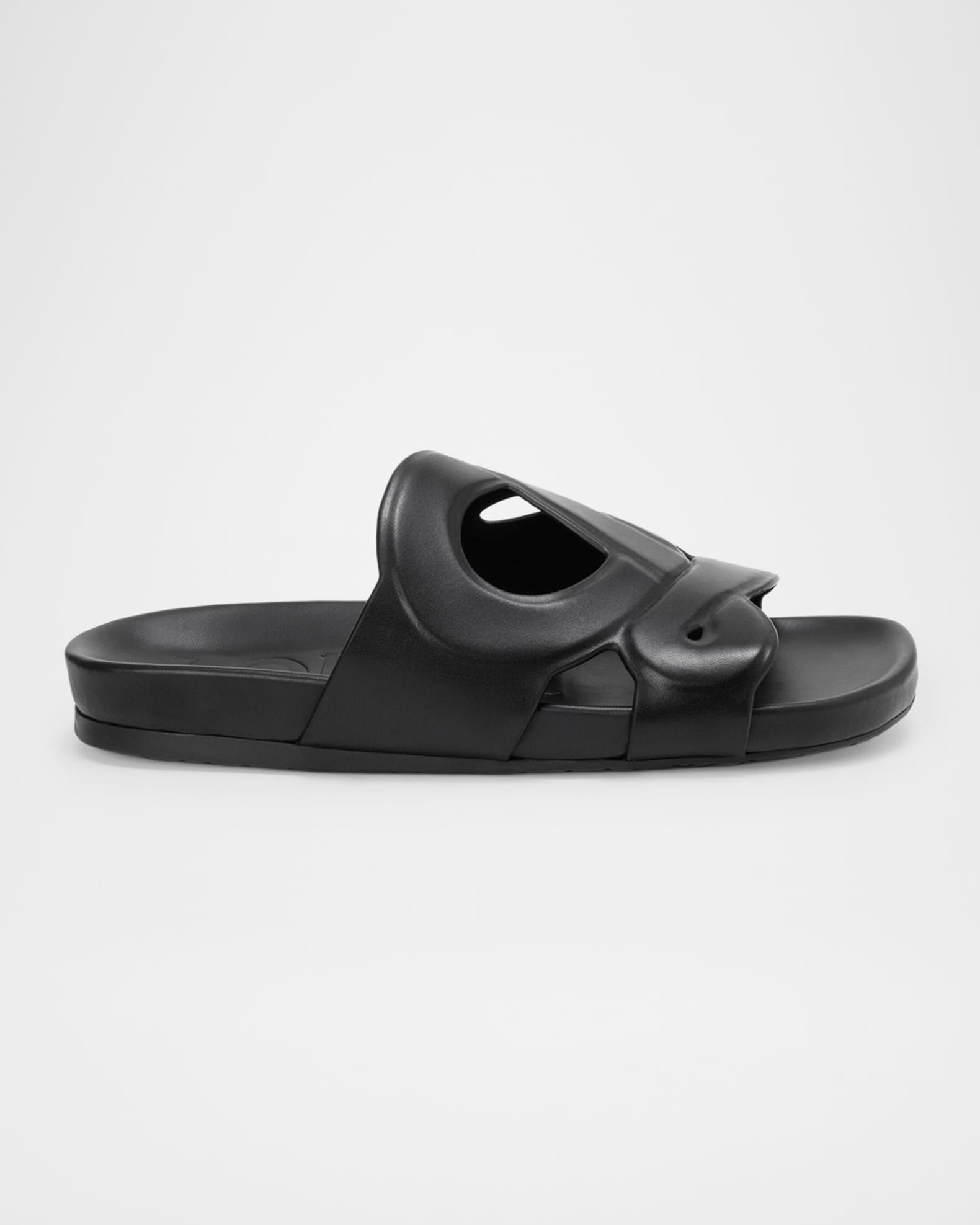 Loewe x Paula's Ibiza Men's Ease Monogram Leather Sandals | Neiman