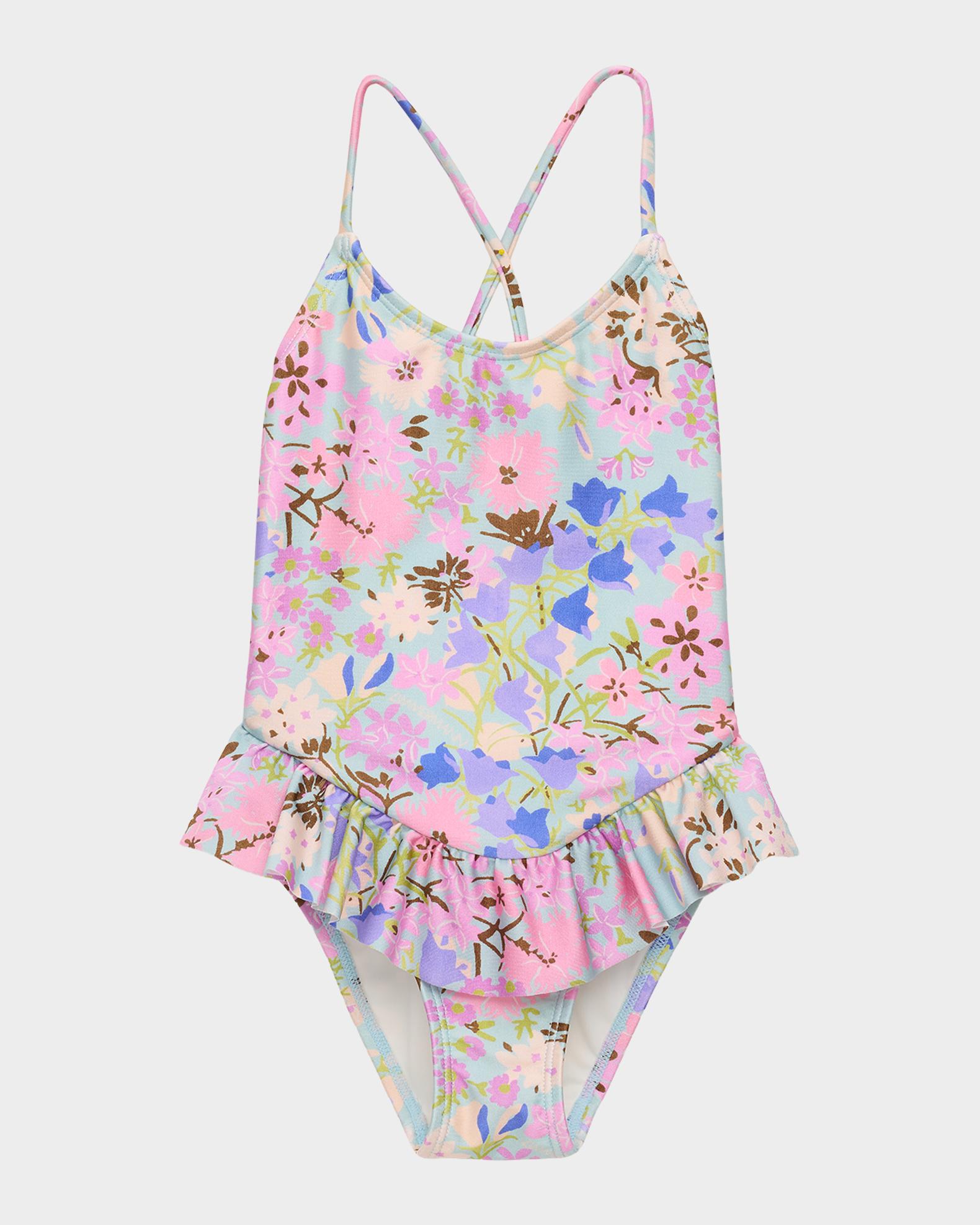 Zimmermann Girl's Solstice Frill One-Piece Swimsuit, Size 1-12 | Neiman ...