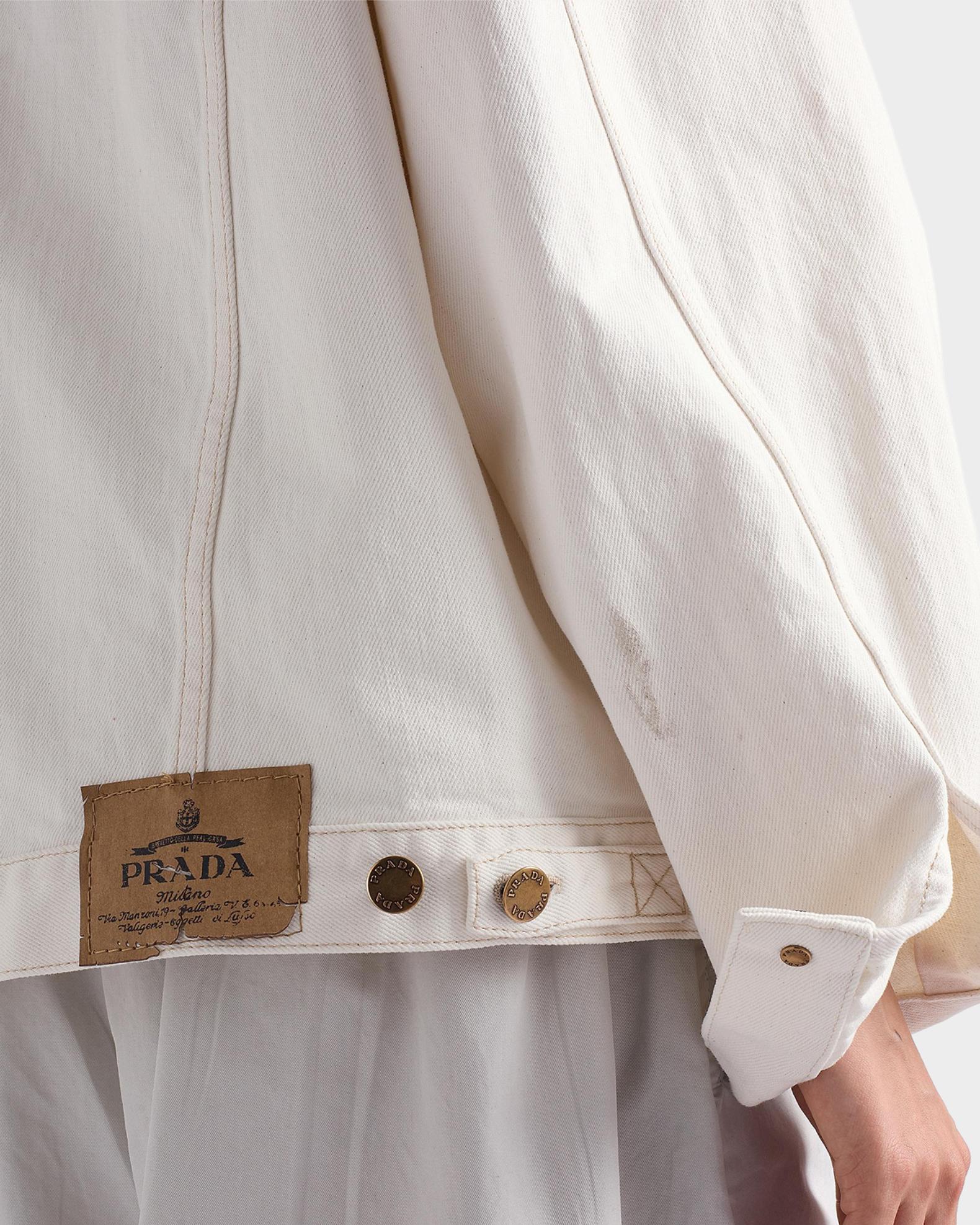 Prada Old Denim Blouson Jacket | Neiman Marcus