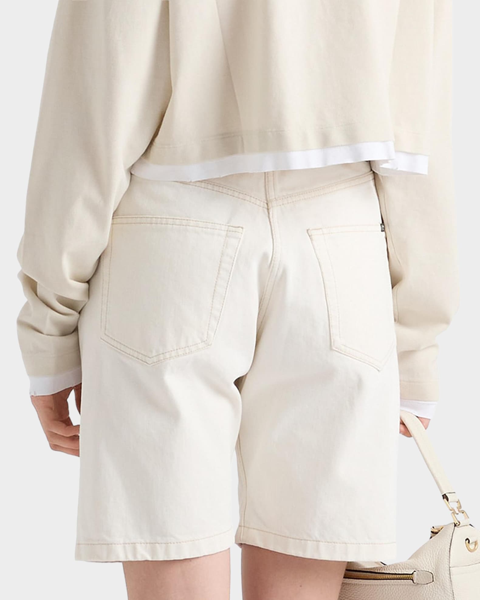 Prada Old Denim Bermuda Shorts | Neiman Marcus