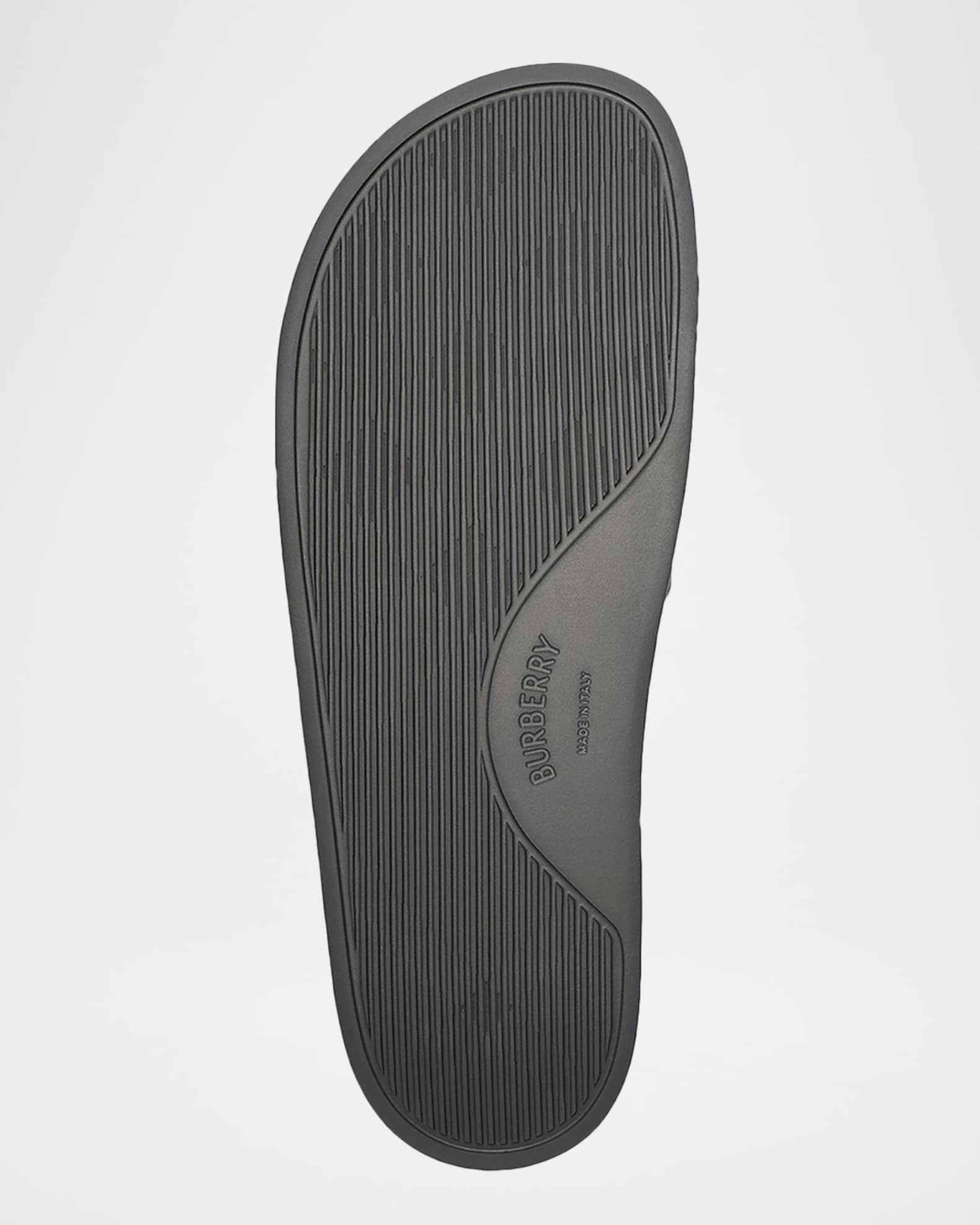 Burberry Men's Furley Check Slides | Neiman Marcus