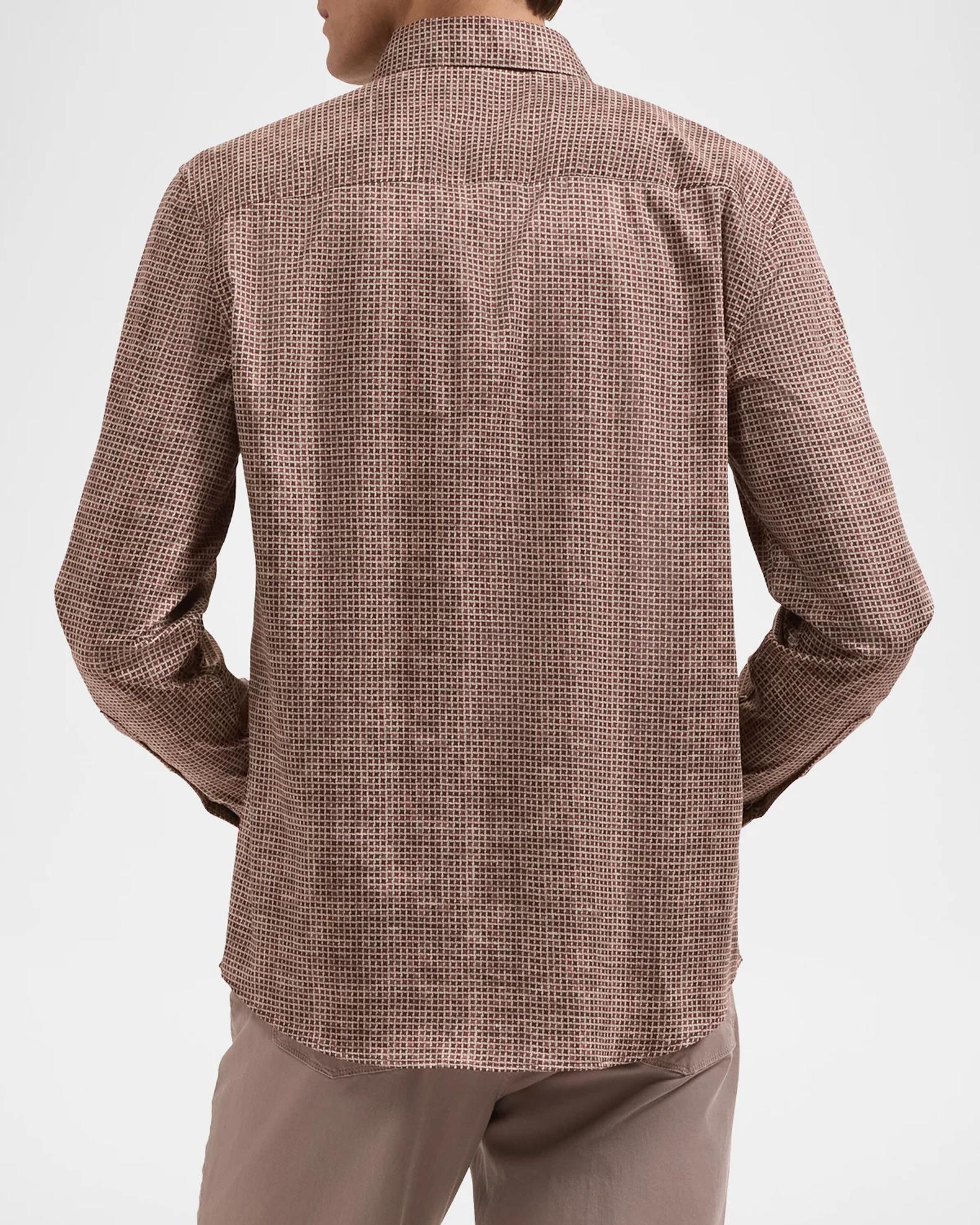 Bugatchi Men's Alvin Grid Cotton Shirt | Neiman Marcus