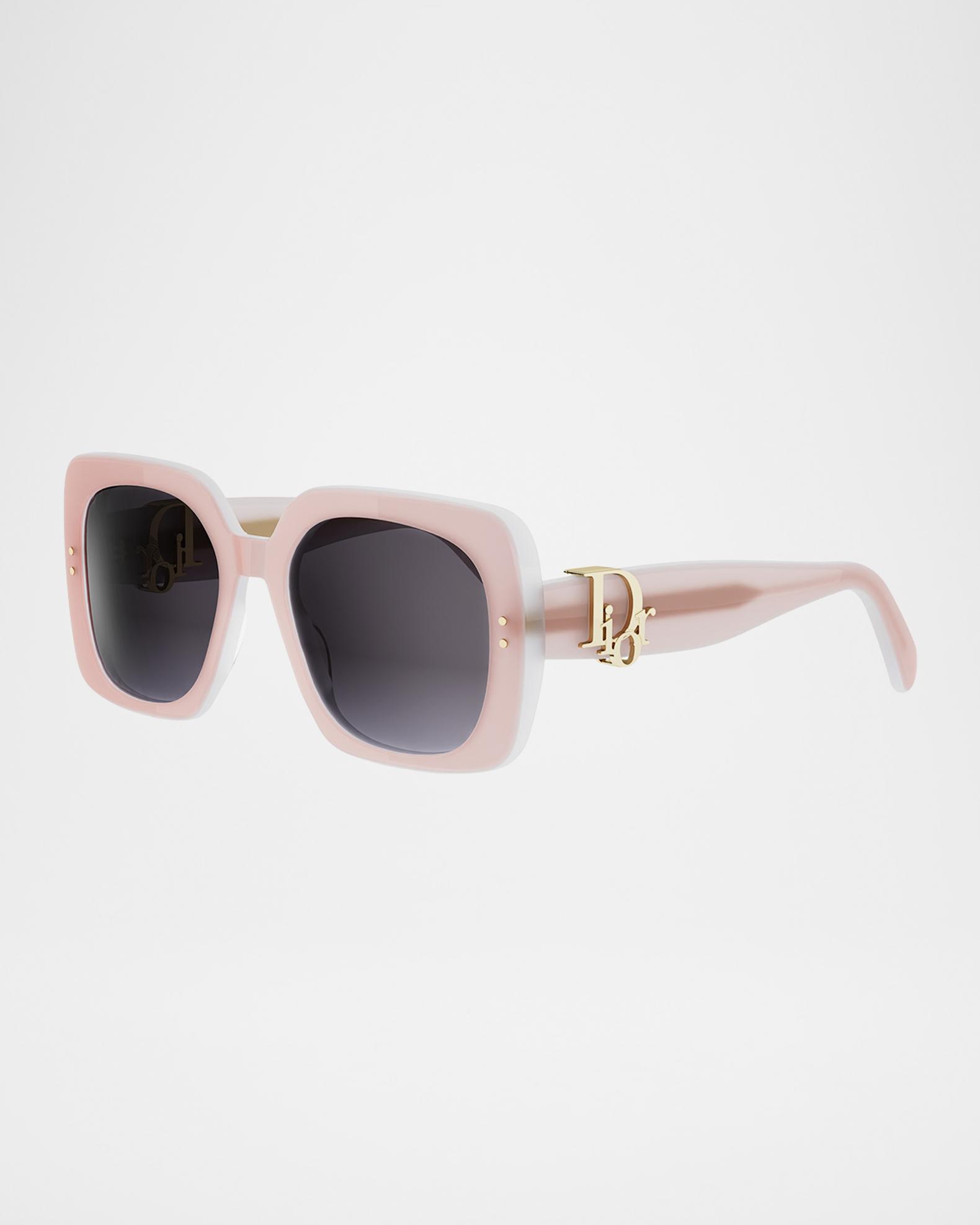 Dior DIORMIDNIGHT O S1I Eyeglasses Shiny Pink Oversized Square Frame Model 3900 DIOR Dior Oblique S1I Square Sunglasses | Neiman Marcus main image 2