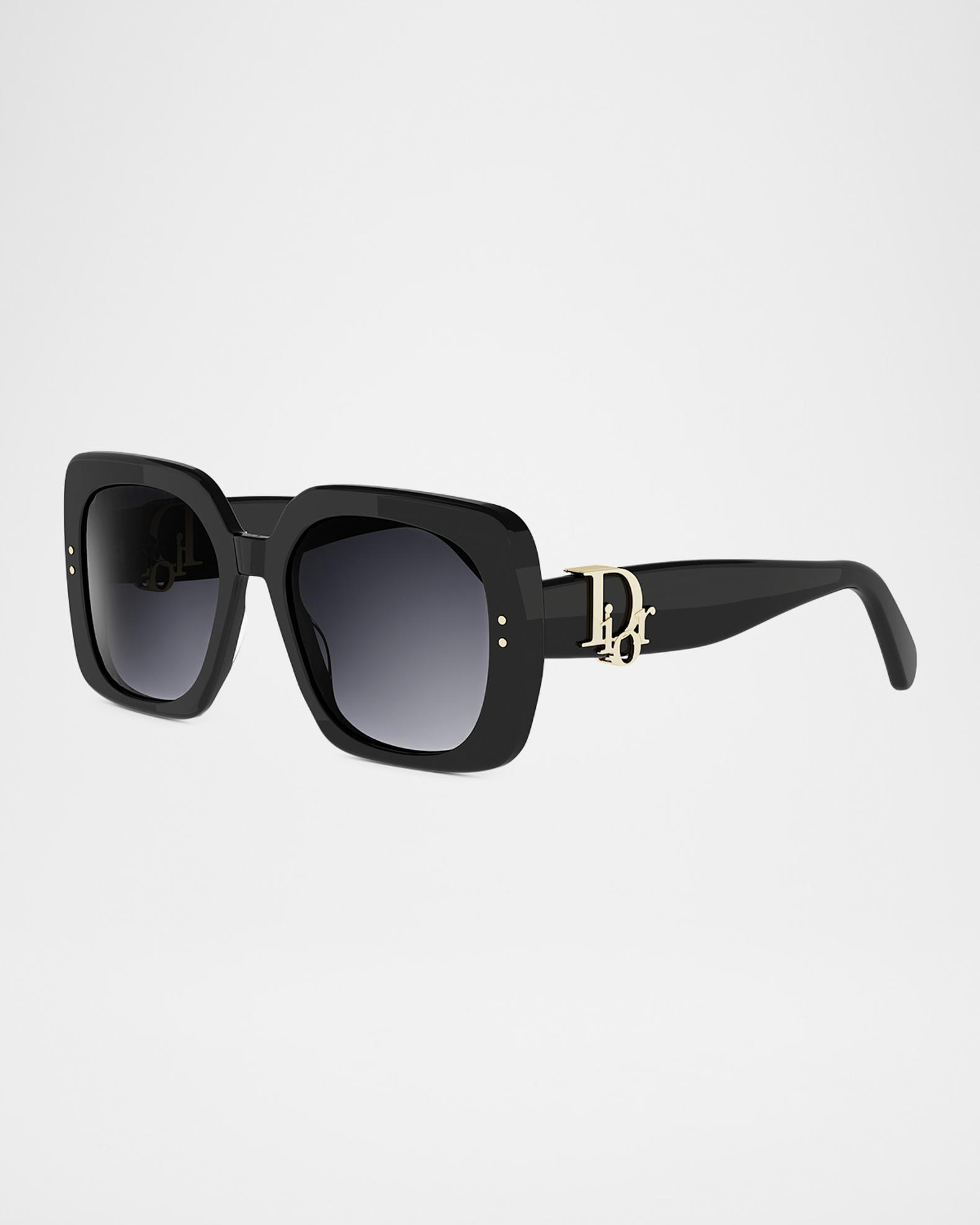 Dior DiorOblique S1I Acetate Square Sunglasses | Neiman Marcus