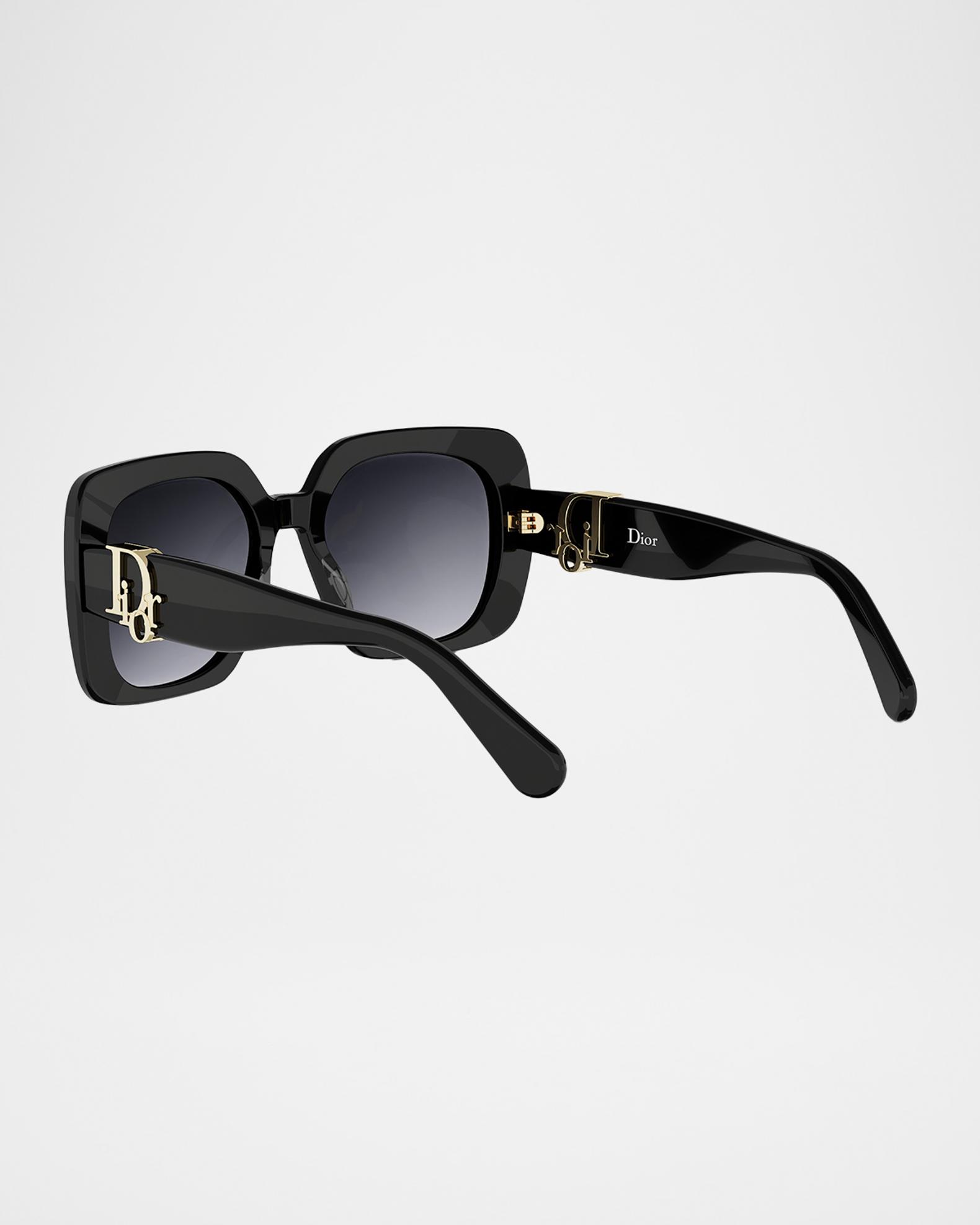 DIOR DiorOblique S1I Acetate Square Sunglasses | Neiman Marcus display picture 2