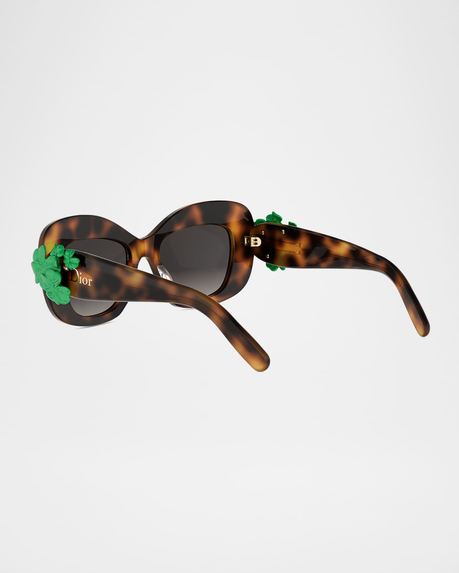 Christian Dior ビジューサングラス NJDO3BECN DIOR Dior Clover S3I Square Sunglasses | Neiman Marcus
