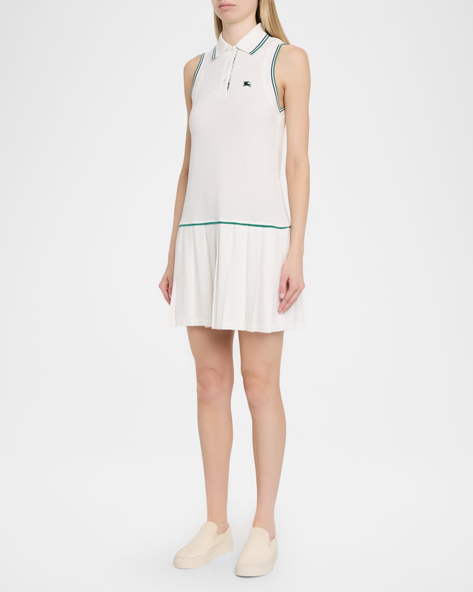 mini tennis dress Pastel Floral Print Pleated Tennis Dress - Athleisure