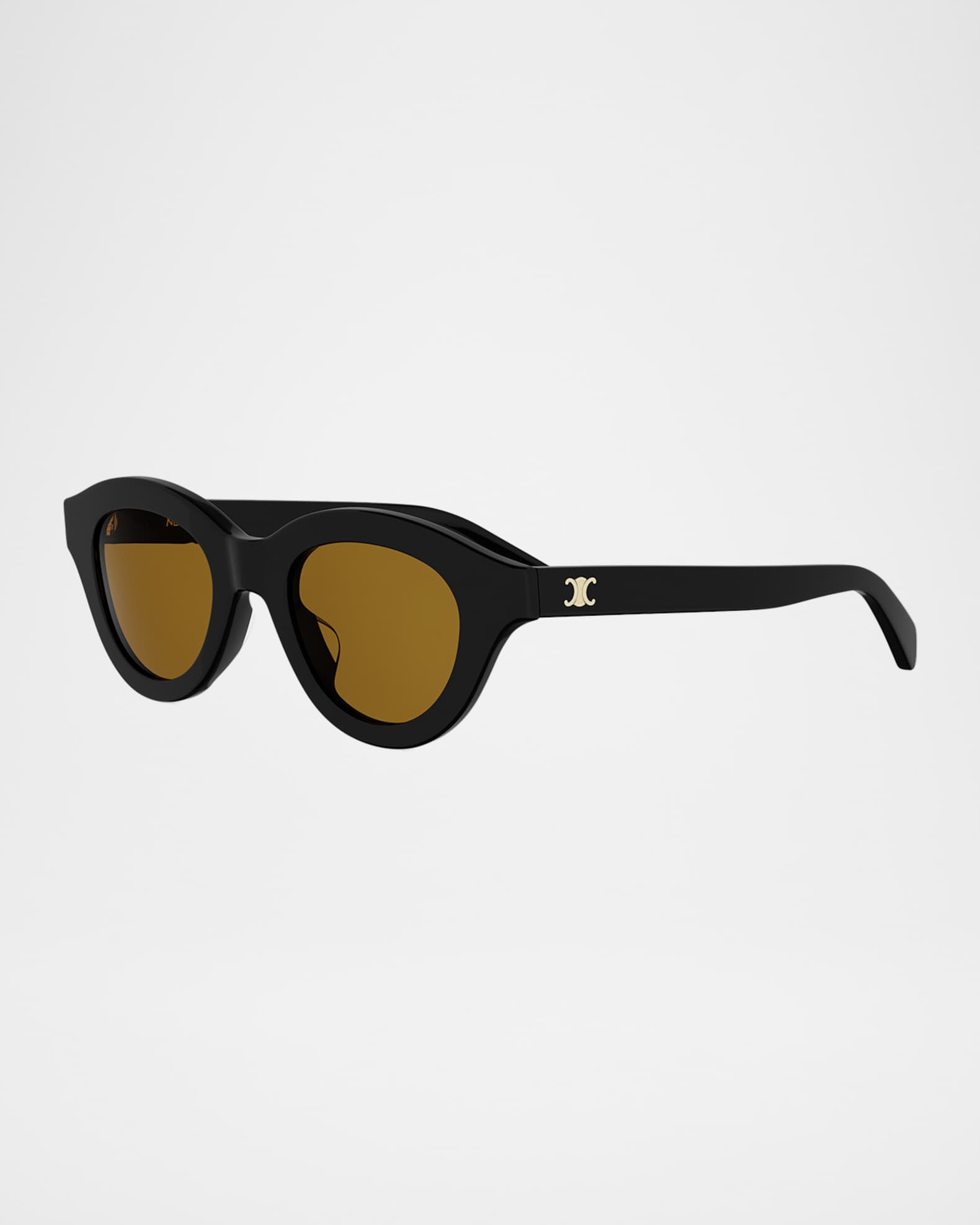 Celine Triomphe Mini 62mm Round Sunglasses | Neiman Marcus