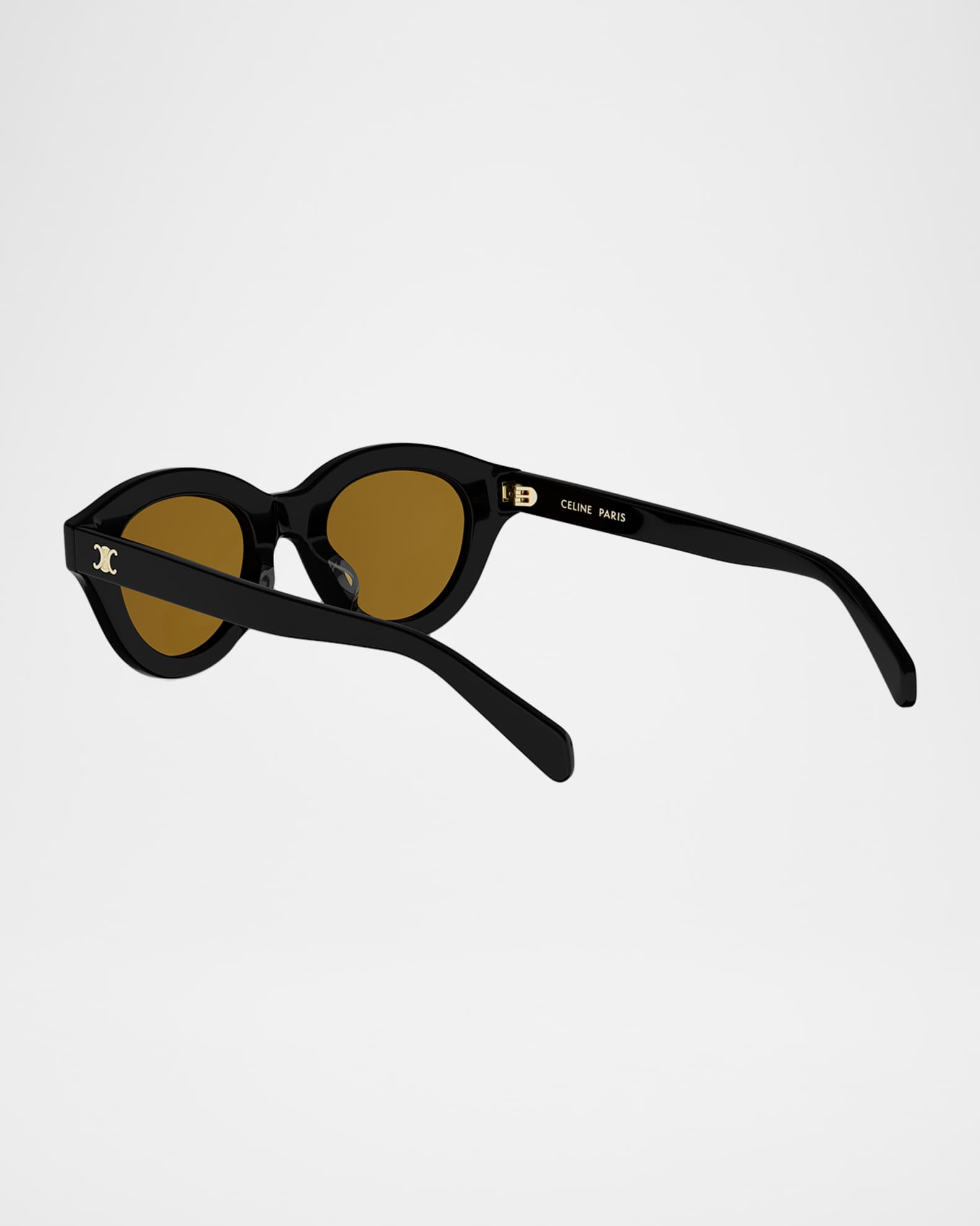 Celine Triomphe Mini 62mm Round Sunglasses | Neiman Marcus