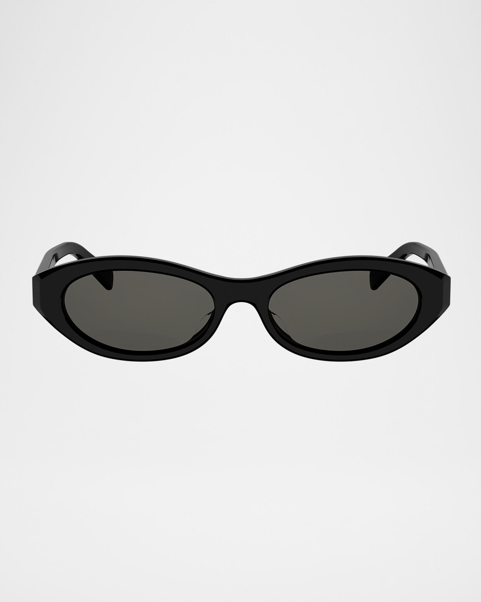 CELINE Triomphe Metal Round Sunglasses, 54mm CELINE Triomphe Mini 54mm Round Sunglasses | Neiman Marcus main image 2