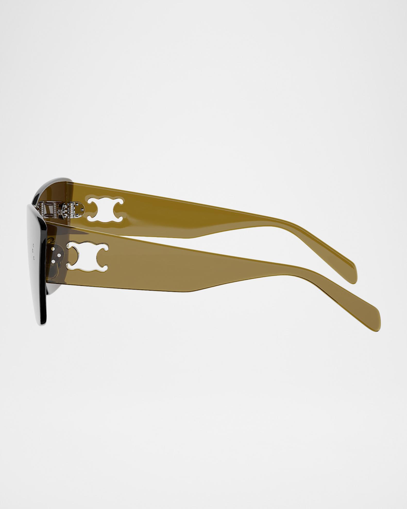 Celine Sundown Shade Cat-Eye Shield Sunglasses | Neiman Marcus
