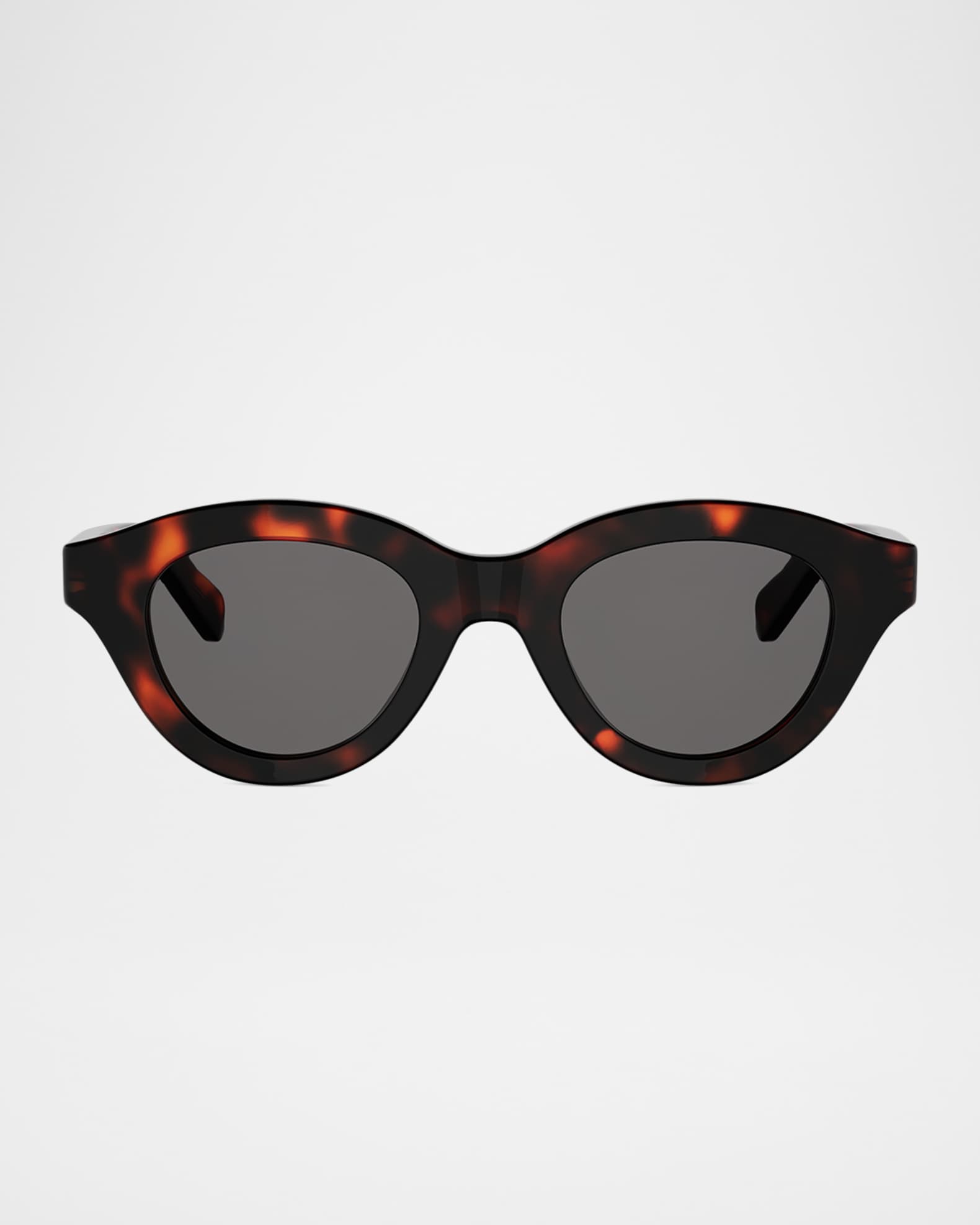 Celine Triomphe Mini 47mm Round Sunglasses | Neiman Marcus