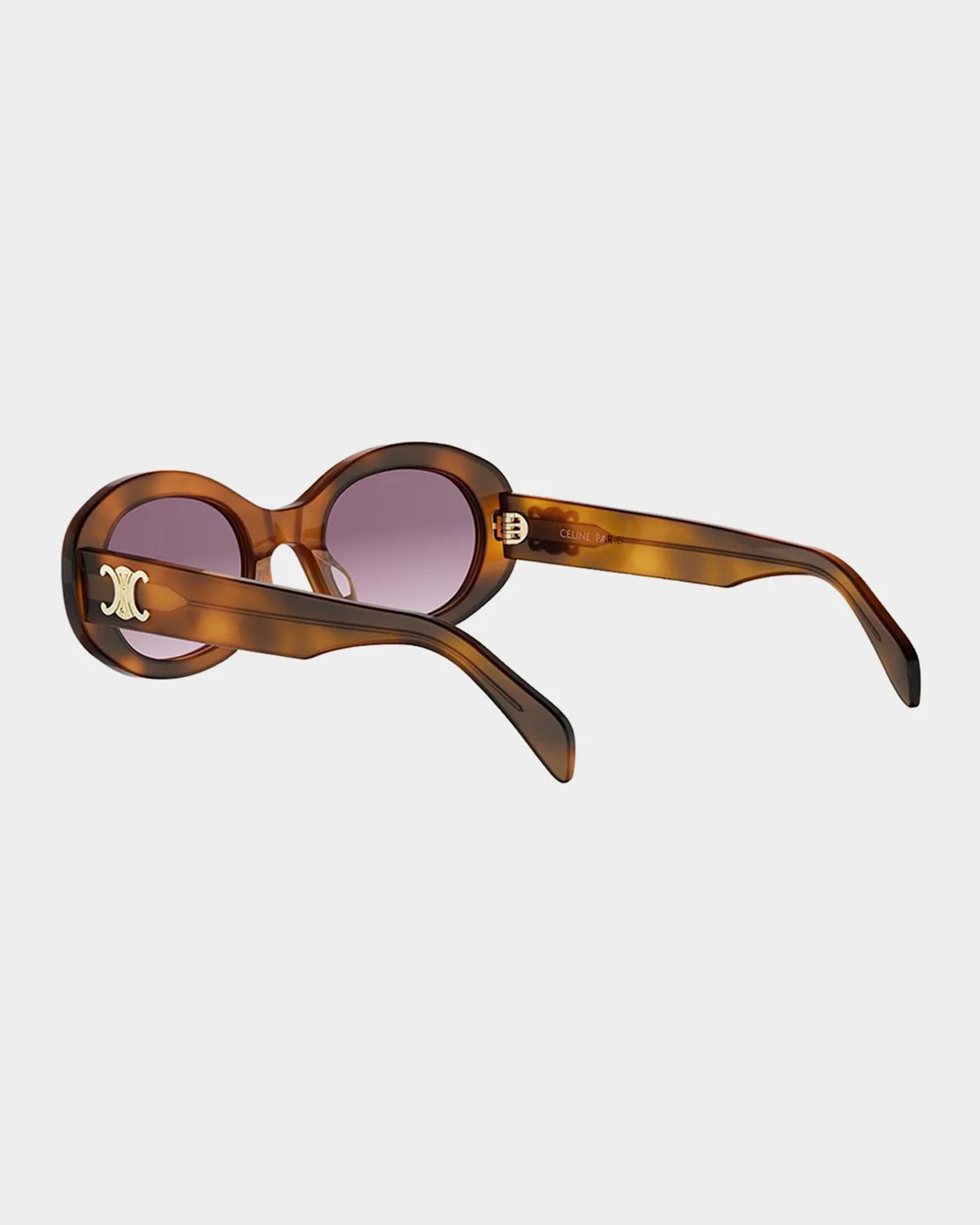 小物 CELINE triomphe sunglasses oval CELINE Triomphe 52mm Oval Sunglasses | Neiman Marcus