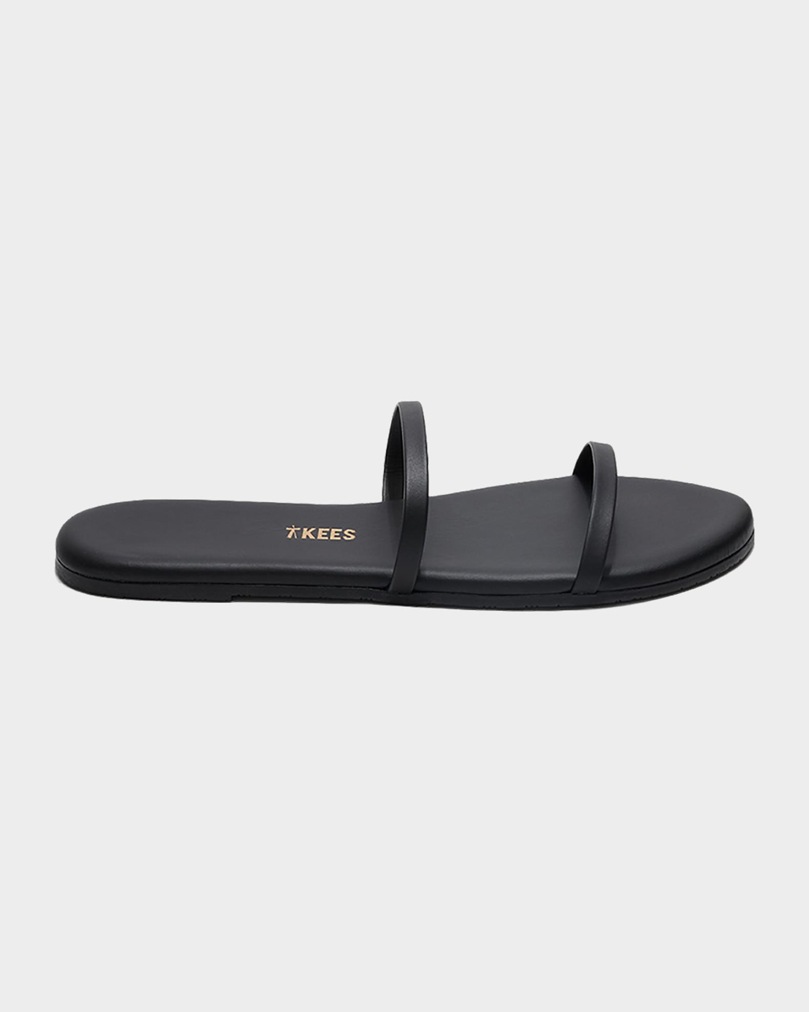 Tkees Gemma Leather Flat Sandals | Neiman Marcus