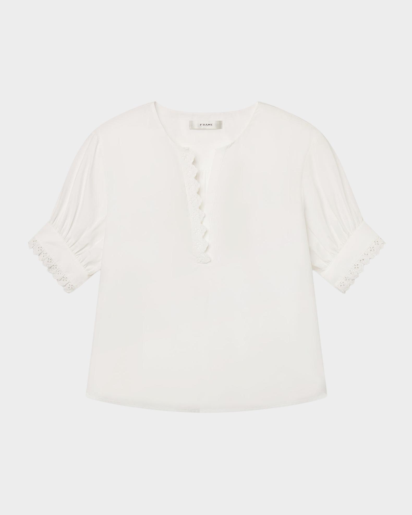 FRAME The Keepsake Popover Top | Neiman Marcus