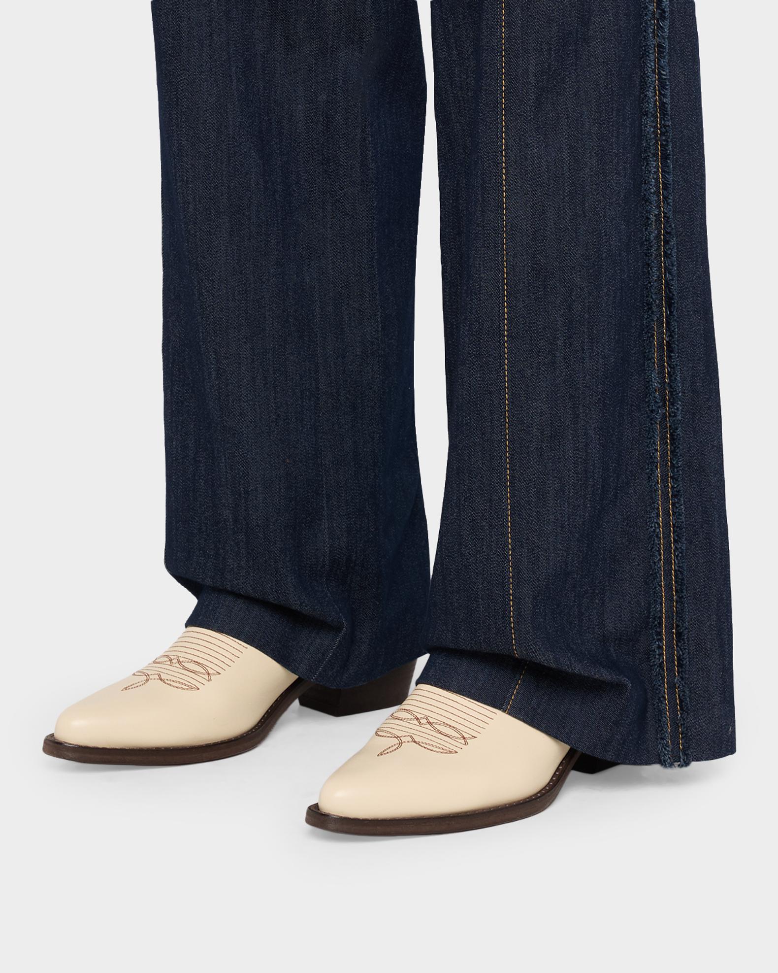 Partlow Rowan Mid-Calf Cowboy Boots | Neiman Marcus