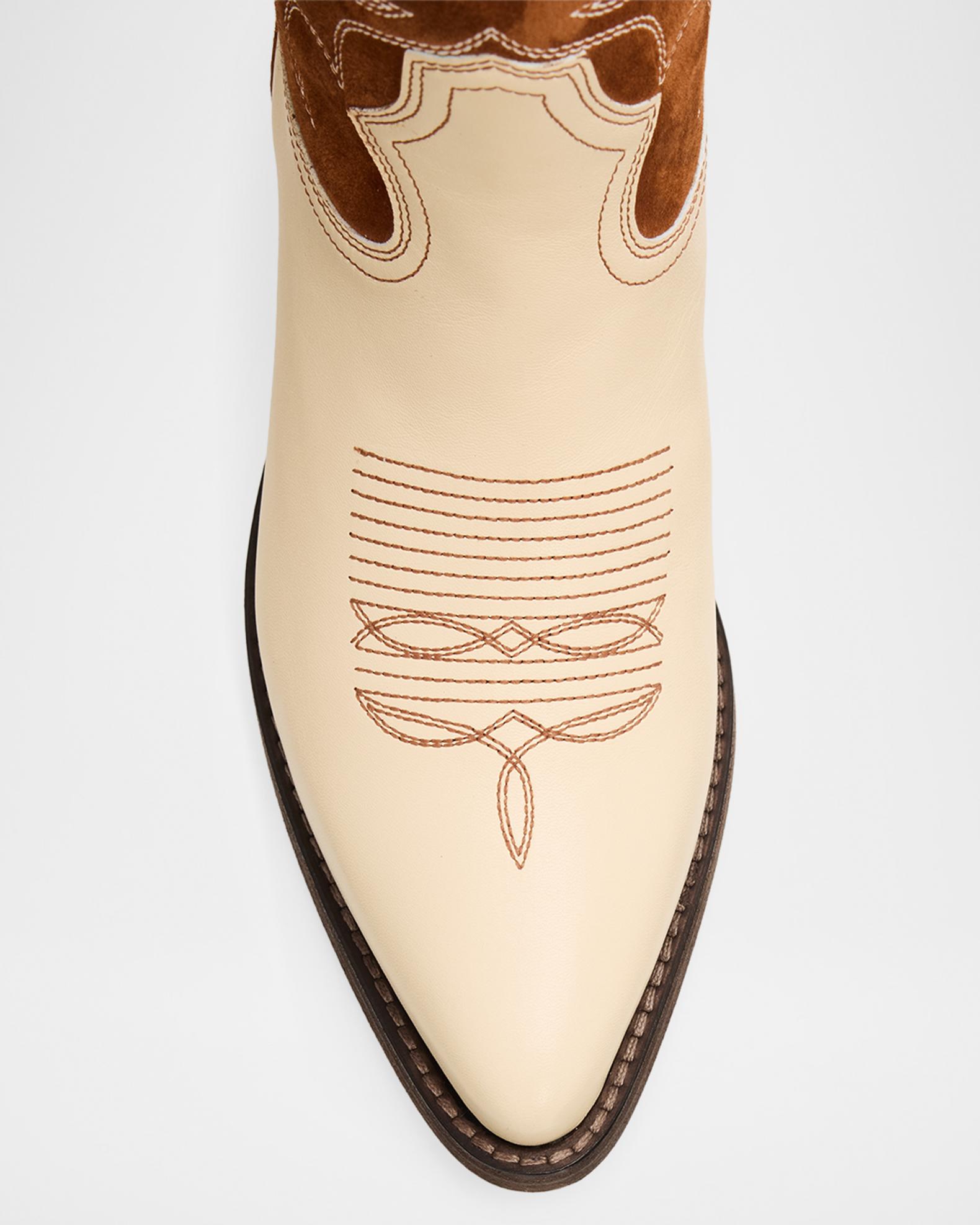 Partlow Rowan Mid-Calf Cowboy Boots | Neiman Marcus